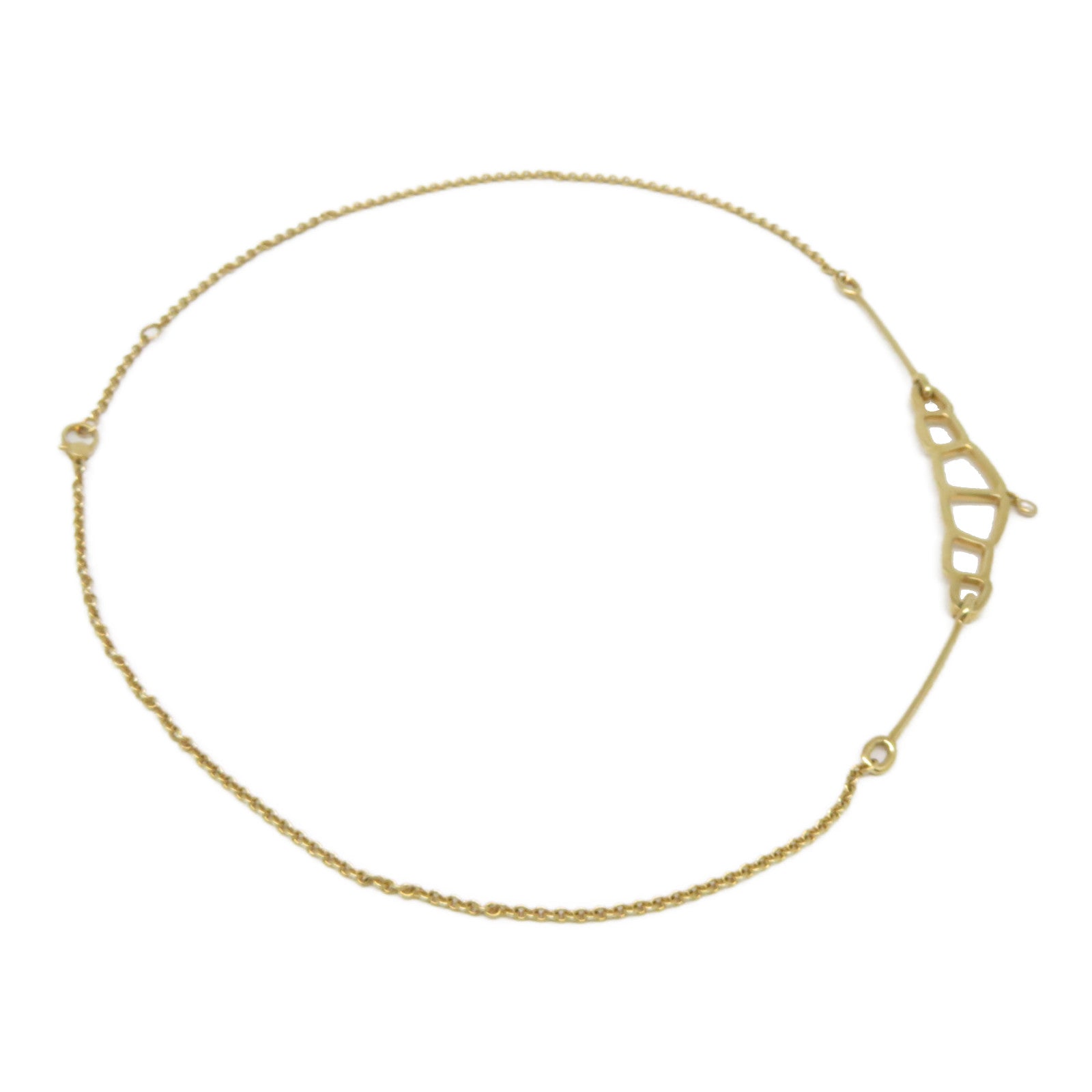 HERMES 【激減優惠】18K黃金Necklace項鍊金色