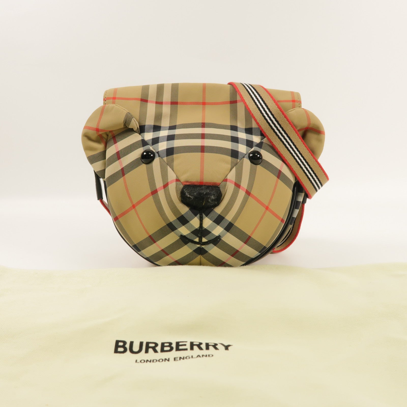 BURBERRY 尼龍Shoulder Bag金扣肩背袋