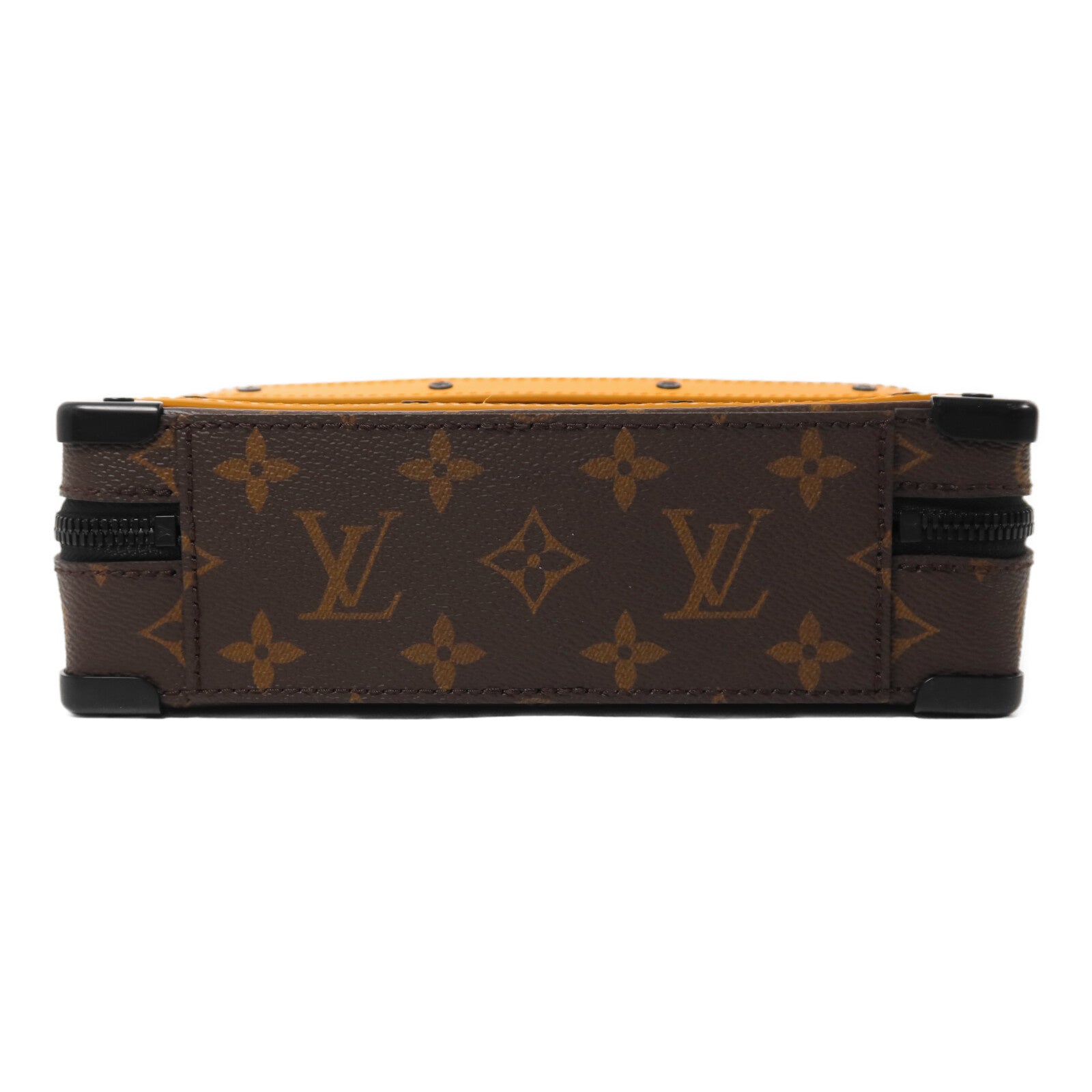 LOUIS VUITTON Monogram Macassar Handle Soft Trunk手挽肩背兩用袋