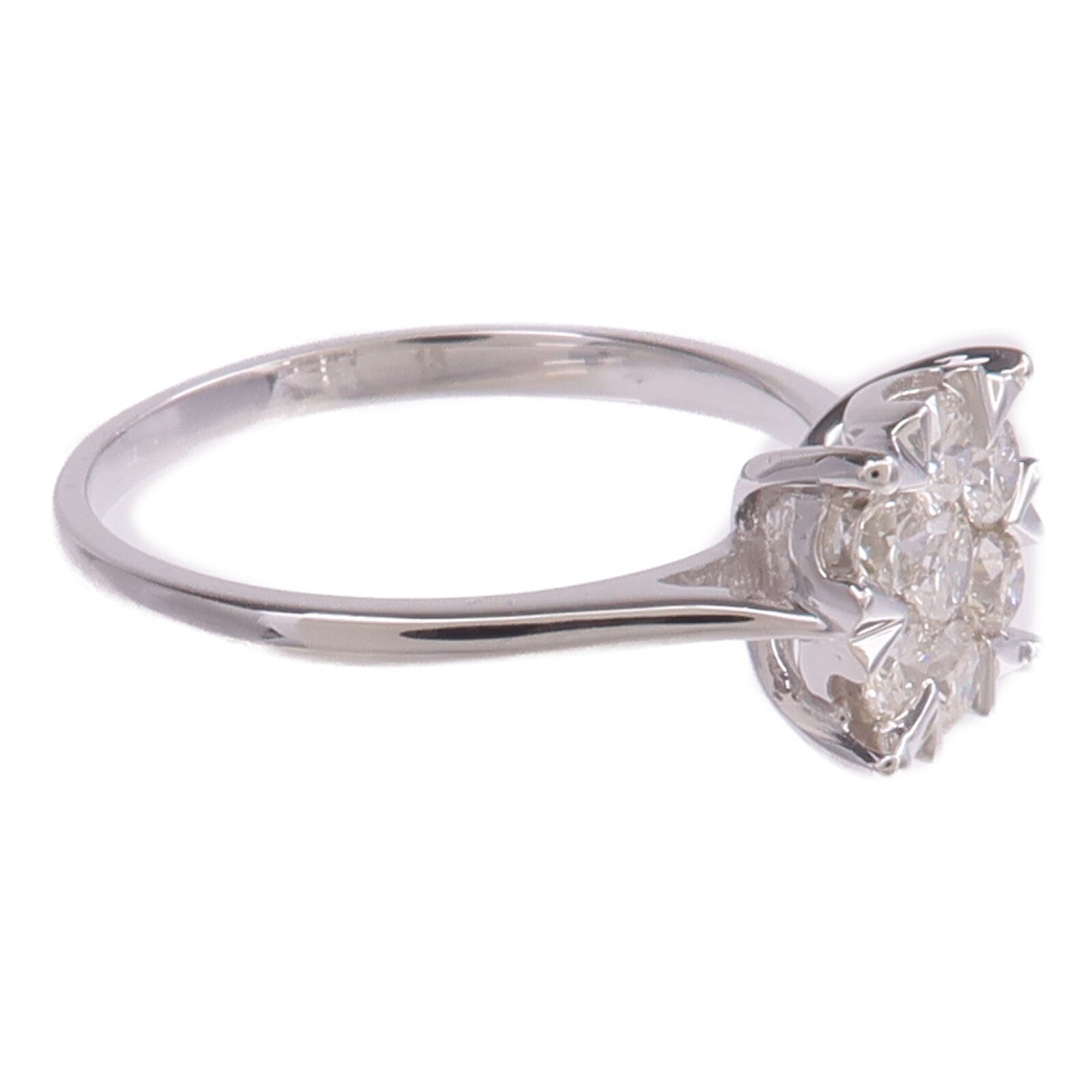 JEWELRY 18K白金Diamond Ring鑽石戒指US#6