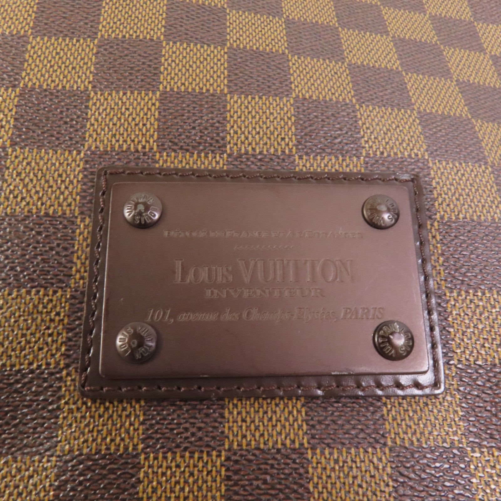 LOUIS VUITTON 【激減優惠】Damier Brooklyn MM肩背袋