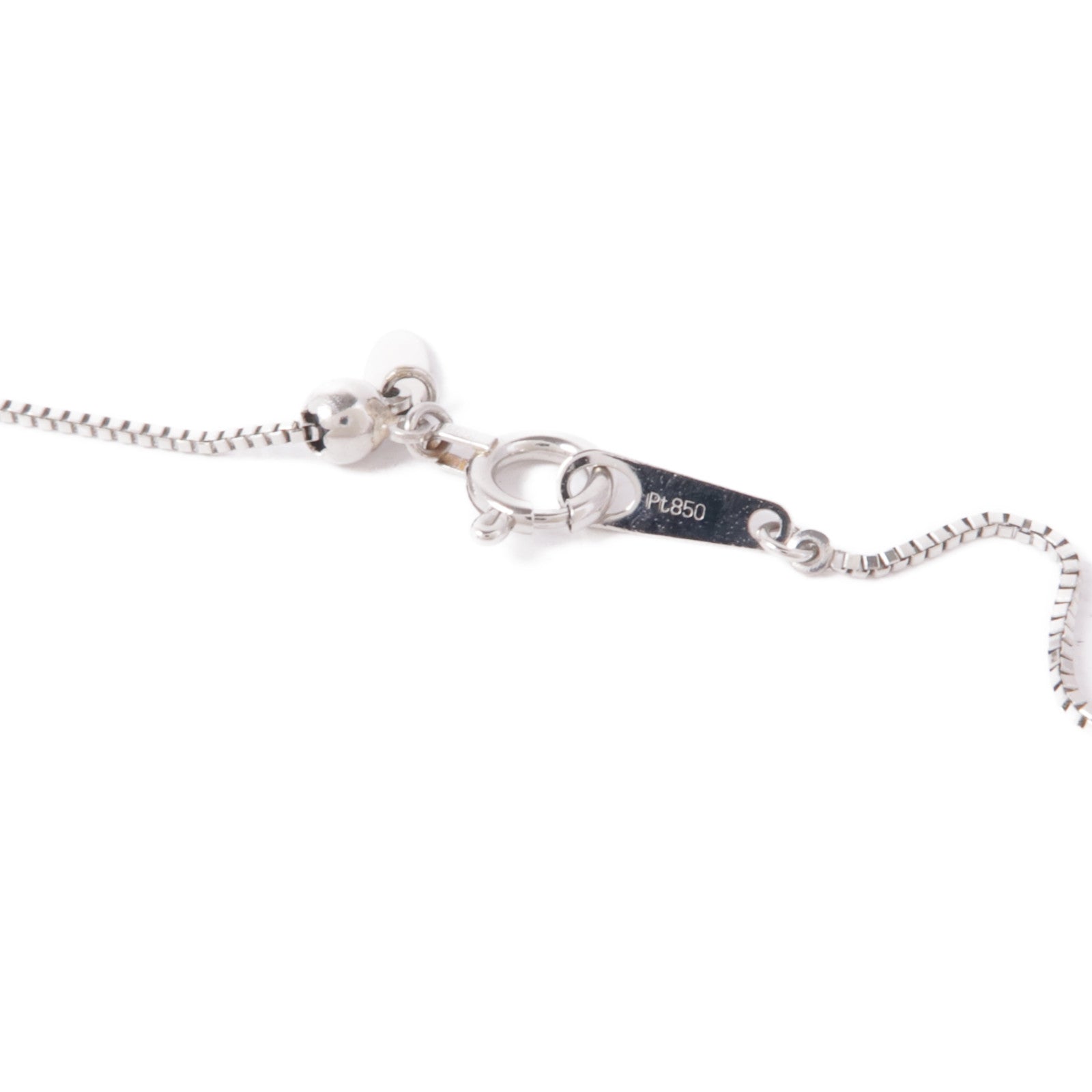 JEWELRY Ruby Diamond Necklace PT850 PT900 Platinum