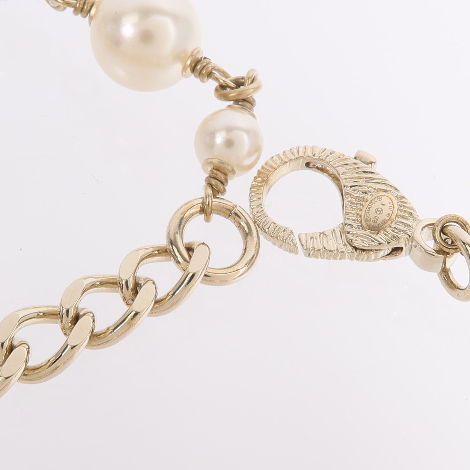 CHANEL PVC/金屬Necklace項鍊