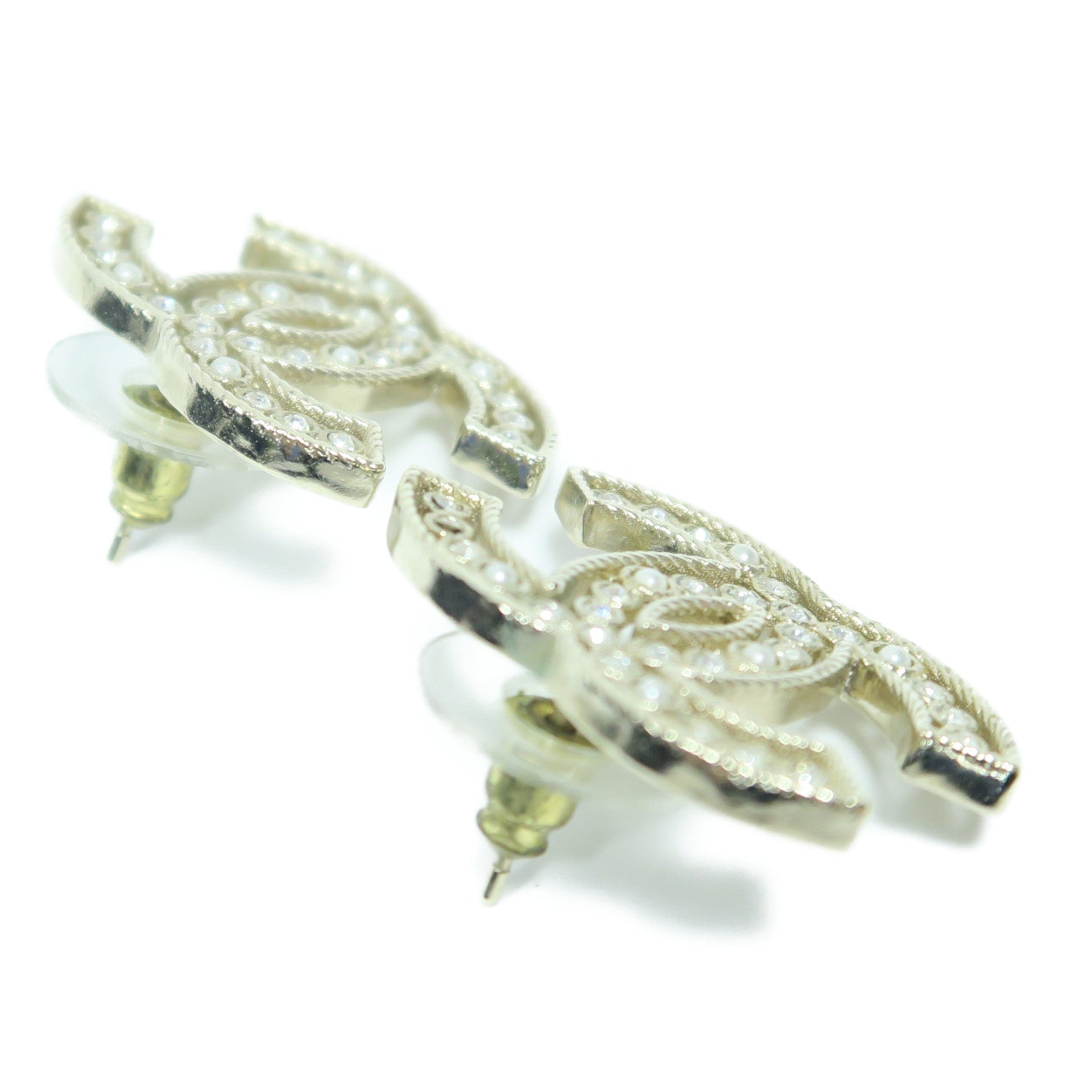 CHANEL 【激減優惠】金屬Earrings耳環金色