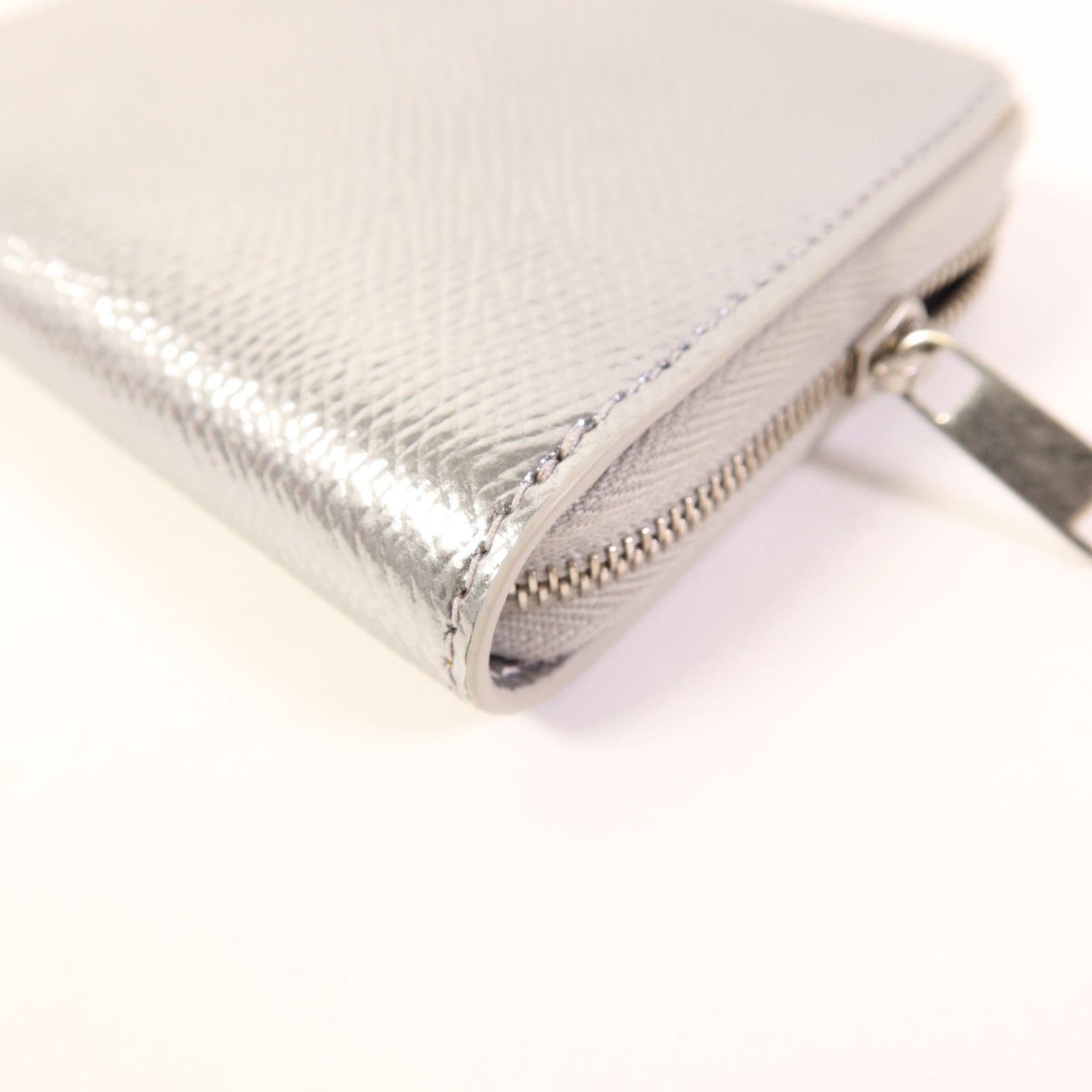 CELINE 牛皮皮革Wallet銀扣錢包