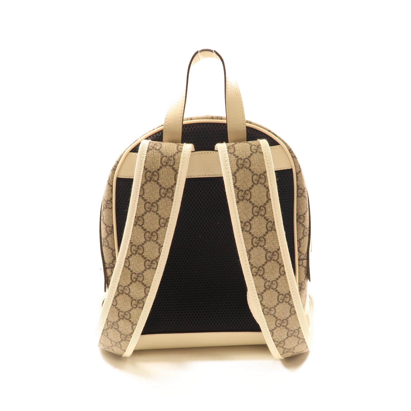 GUCCI 塗層帆布Backpack金扣背包