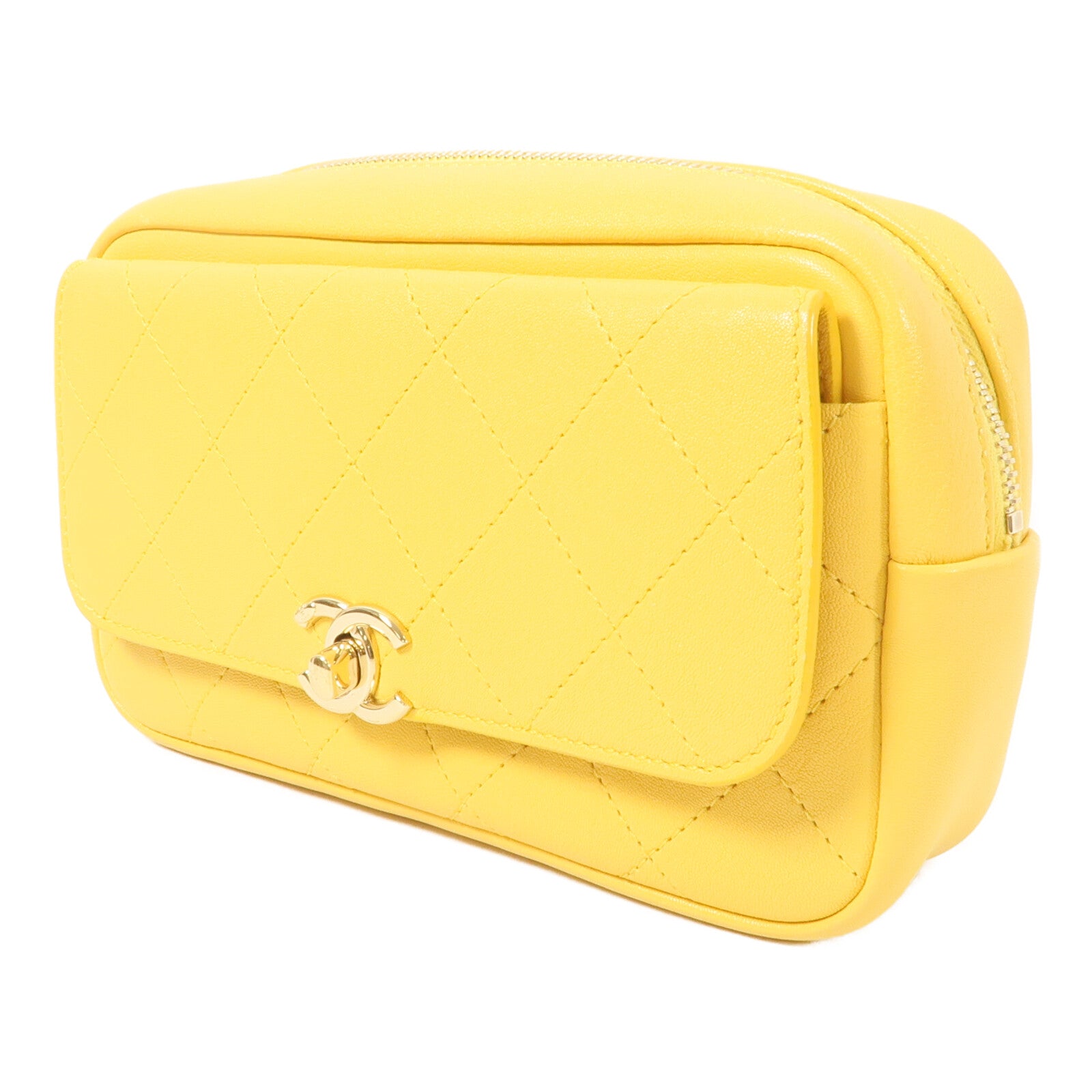 CHANEL 牛皮皮革Waist Bag腰包