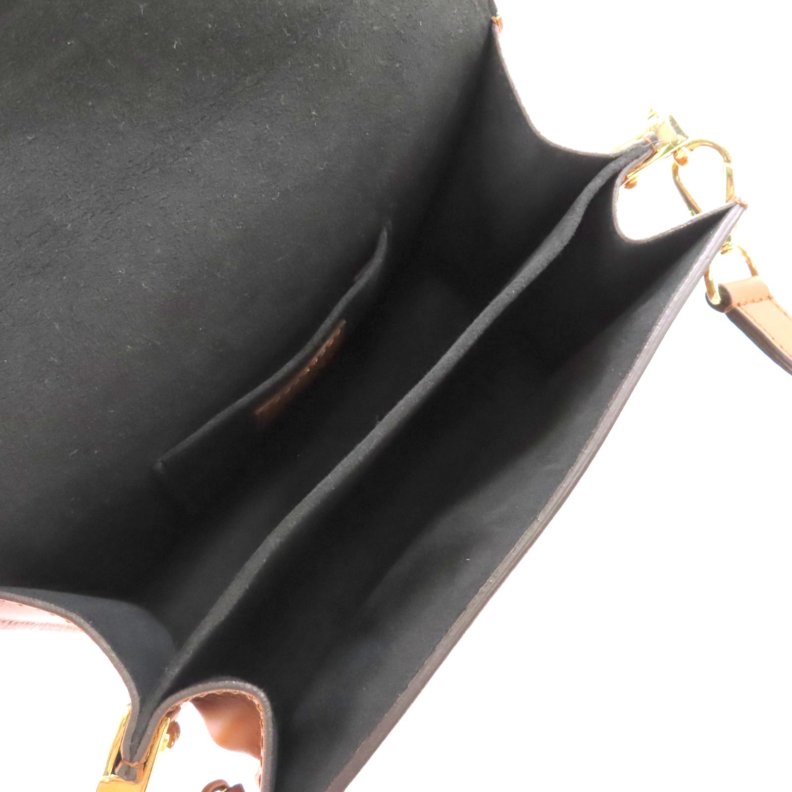 LOUIS VUITTON Monogram Reverse Dauphine Shoulder Bag肩背袋啡色