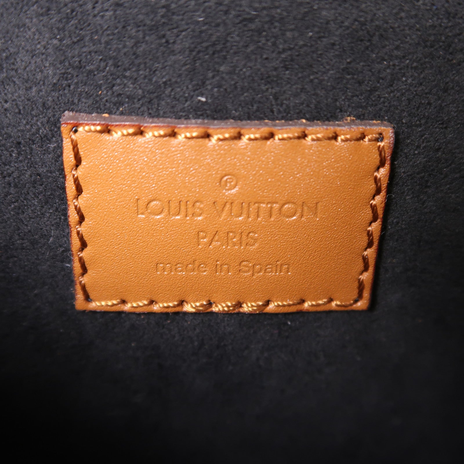LOUIS VUITTON Monogram/Monogram Reverse Dauphine MM金扣手挽肩背兩用袋