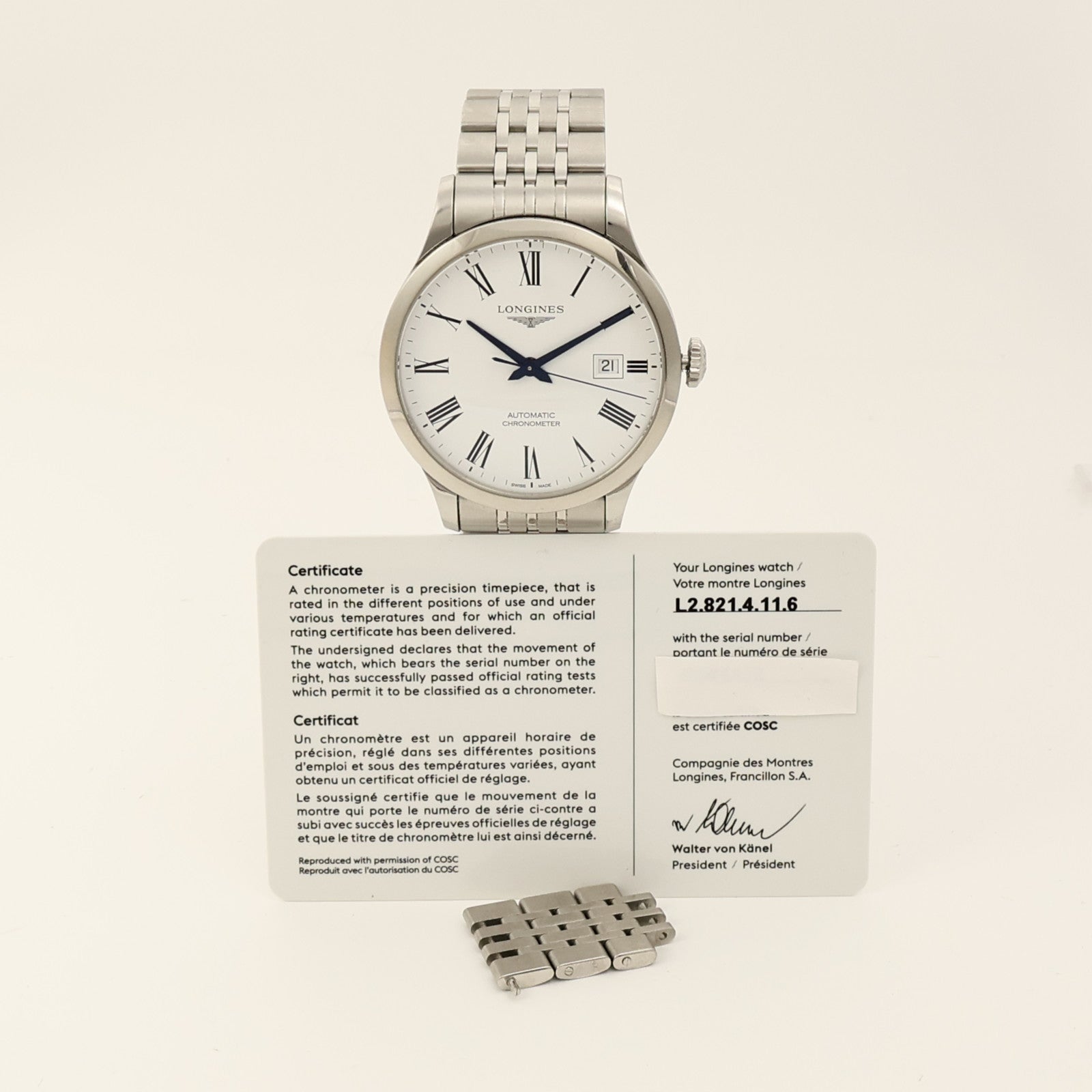 LONGINES Record L28214116