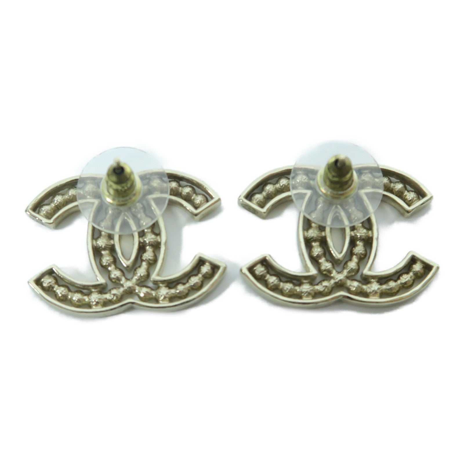 CHANEL 【激減優惠】金屬Earrings耳環金色