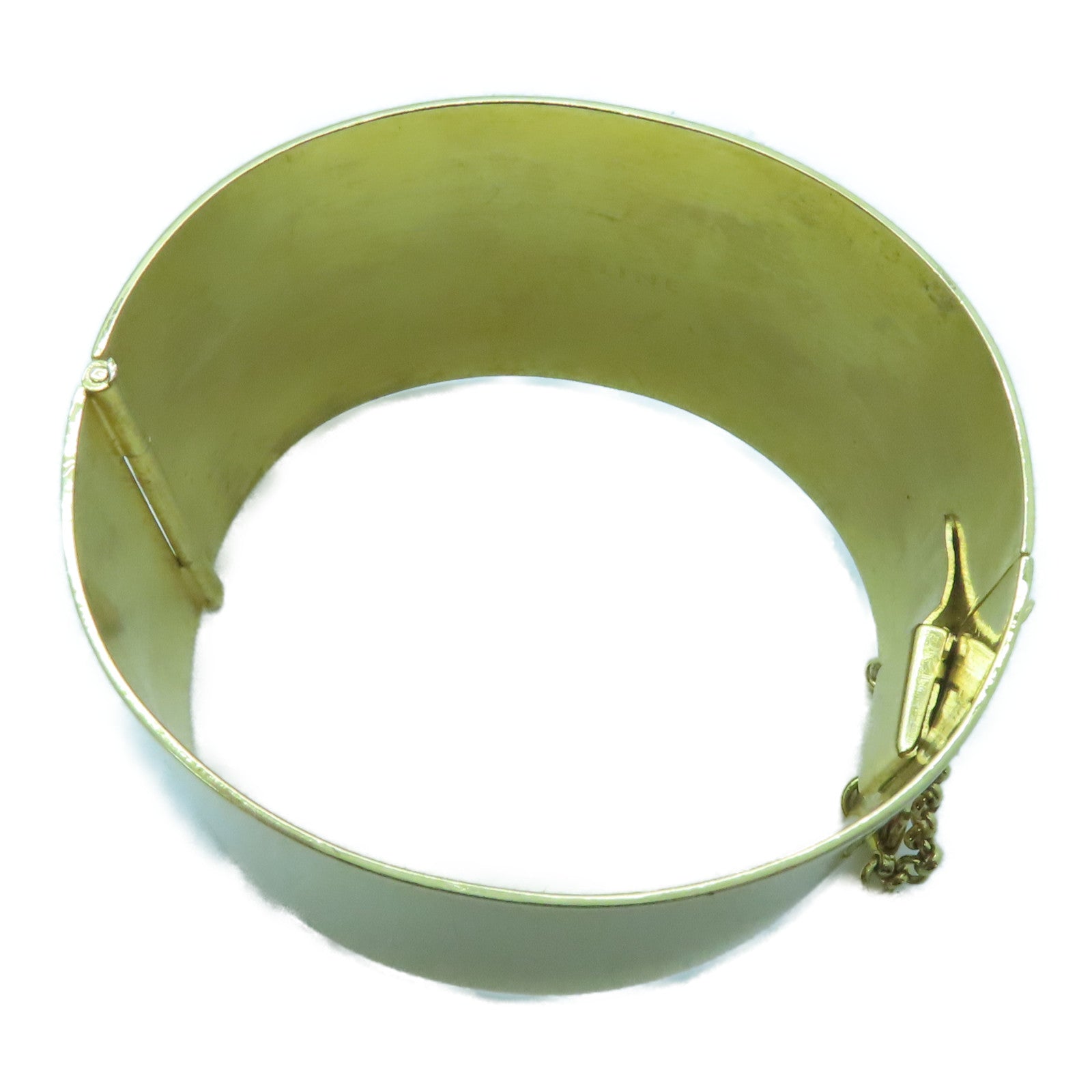 CELINE 金屬Bangle手鐲金色