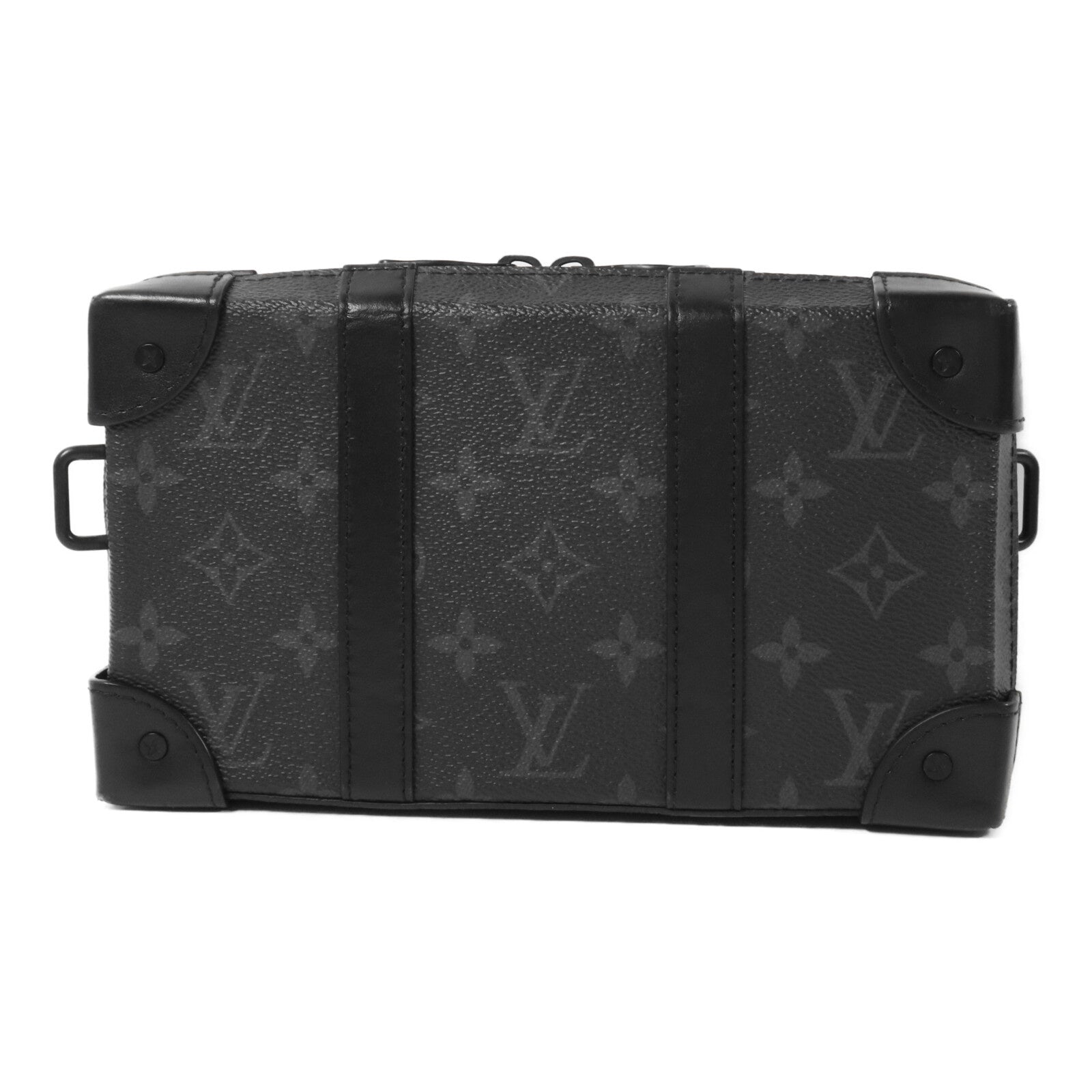 LOUIS VUITTON Monogram Eclipse Soft Trunk Wallet肩背袋