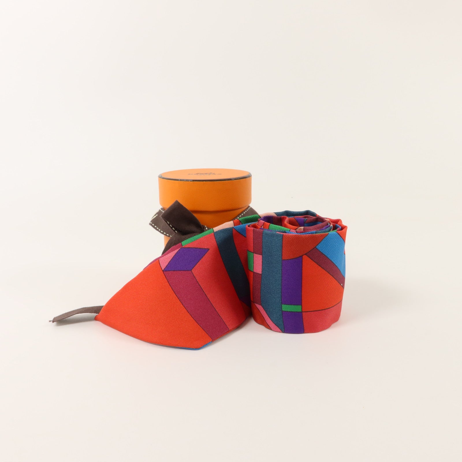 HERMES 絲質Twilly絲巾