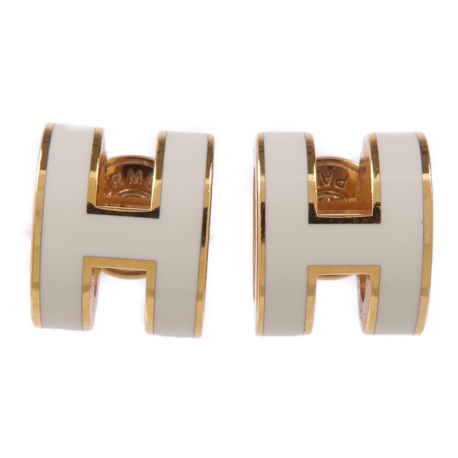 HERMES 金屬Mini Pop H Earrings耳環