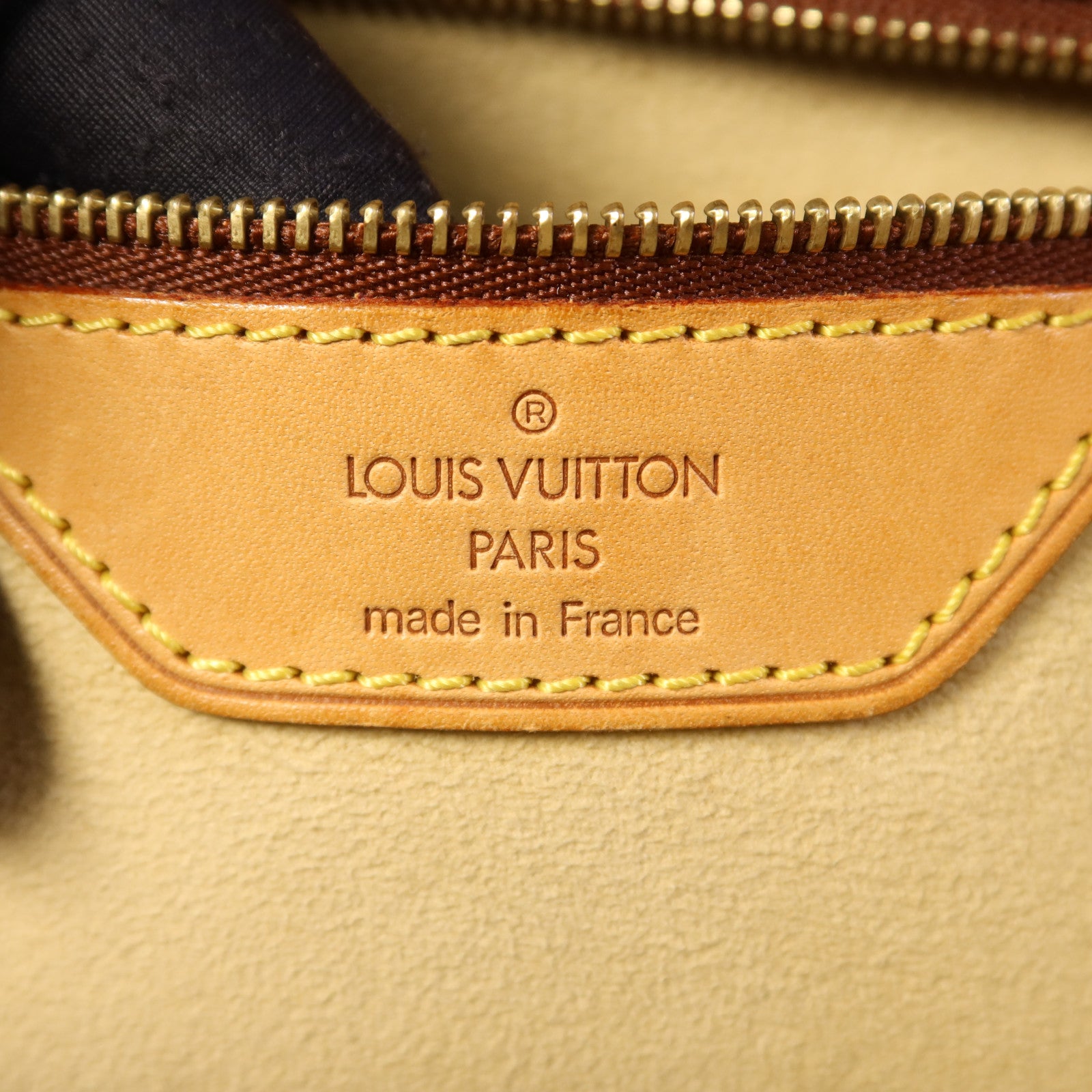 LOUIS VUITTON Monogram Cite GM金扣肩背袋