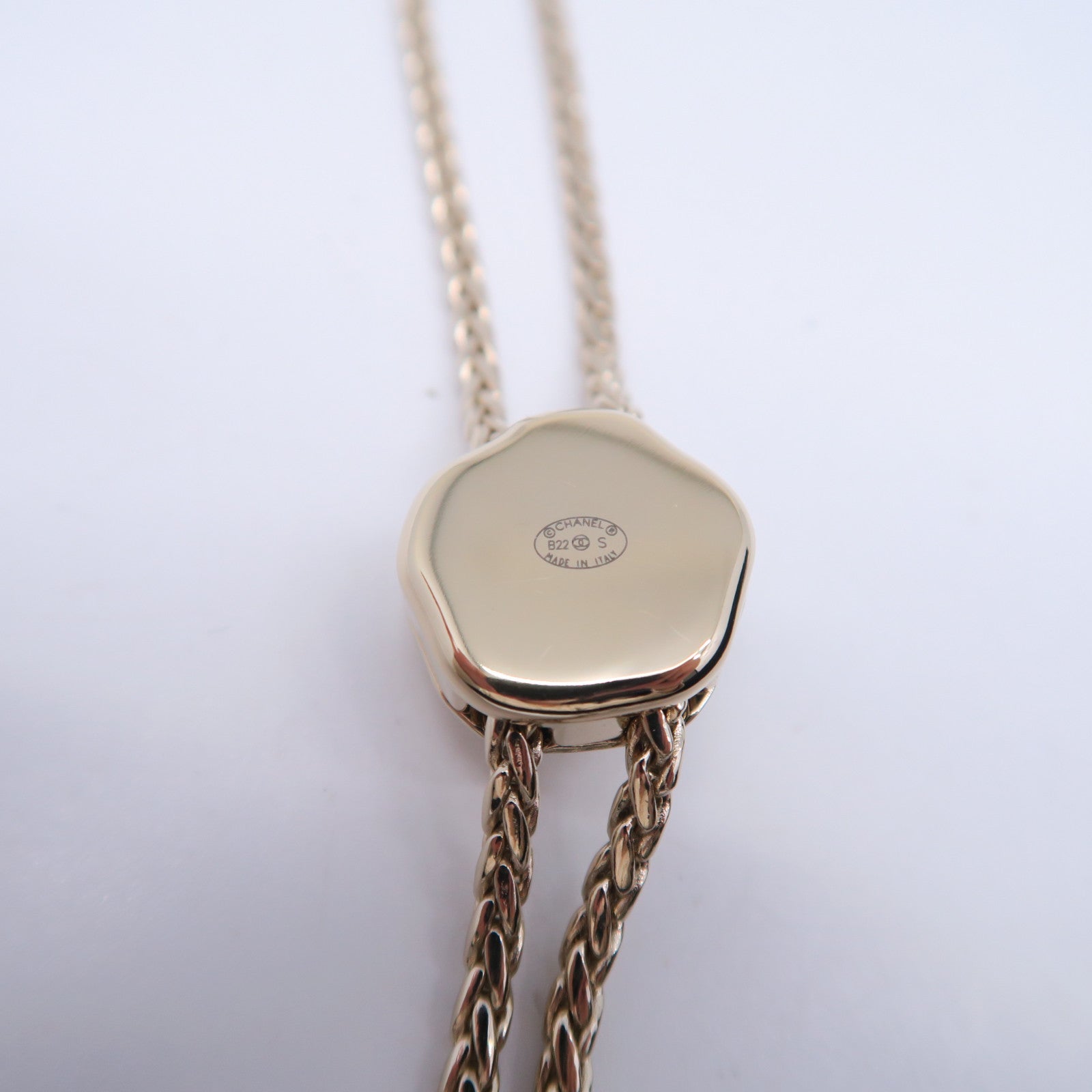 CHANEL **【激減優惠】金屬Necklace項鍊金色