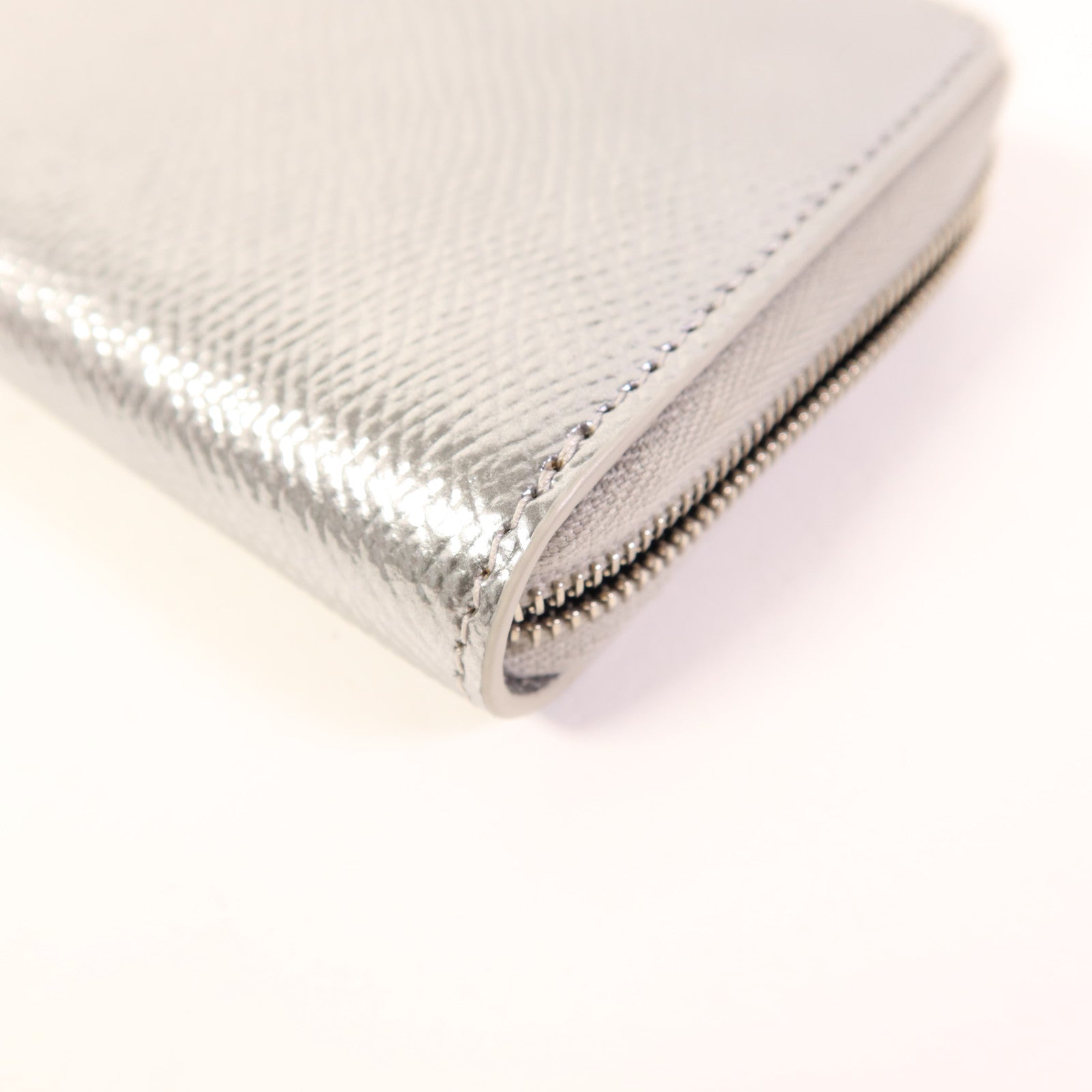 CELINE 牛皮皮革Wallet銀扣錢包