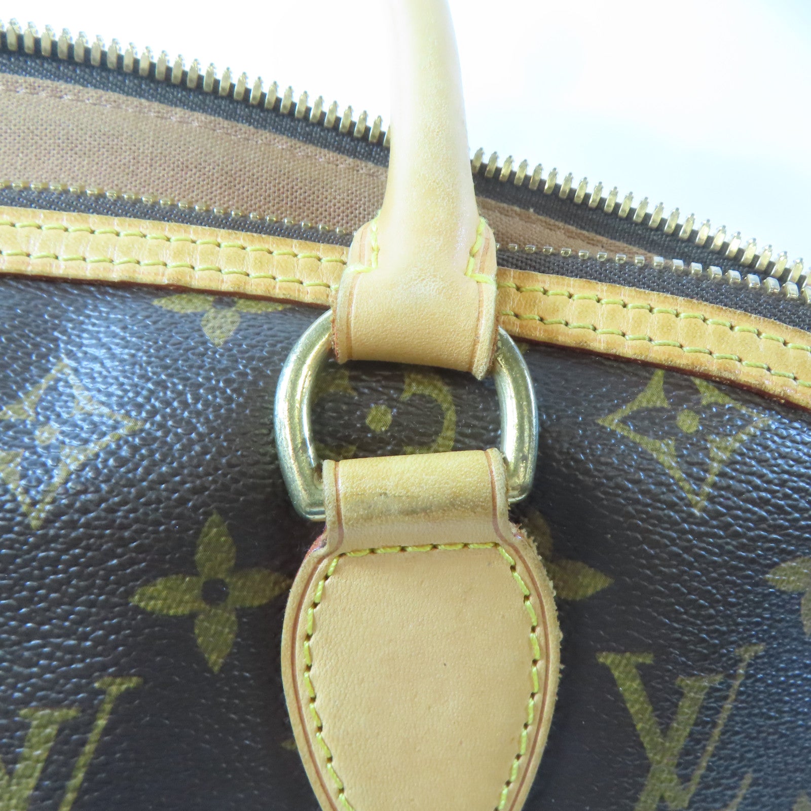LOUIS VUITTON 【激減優惠】Monogram Lockit Horizontal金扣肩背袋啡色