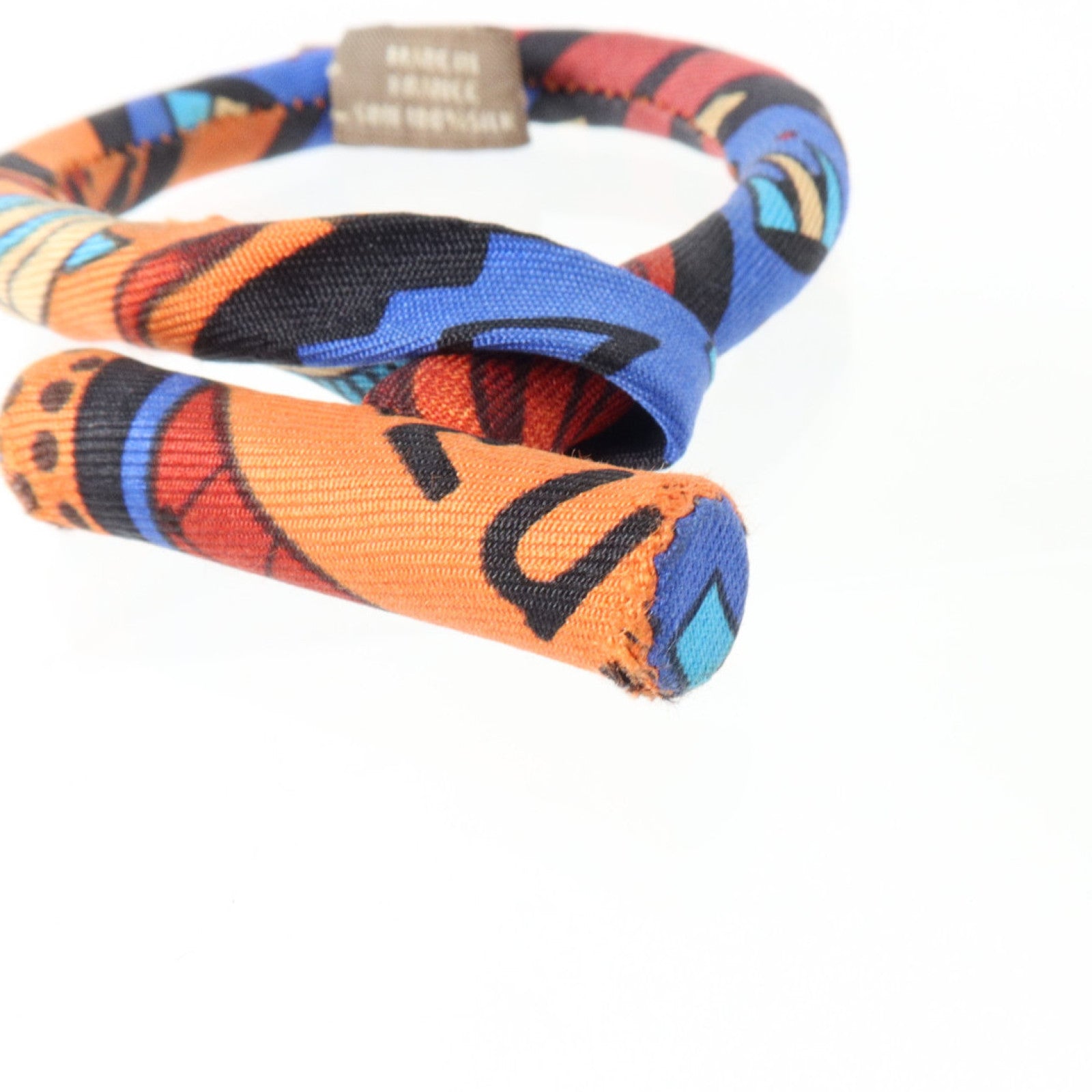 HERMES 絲質Petit H Silk Bracelet手鏈