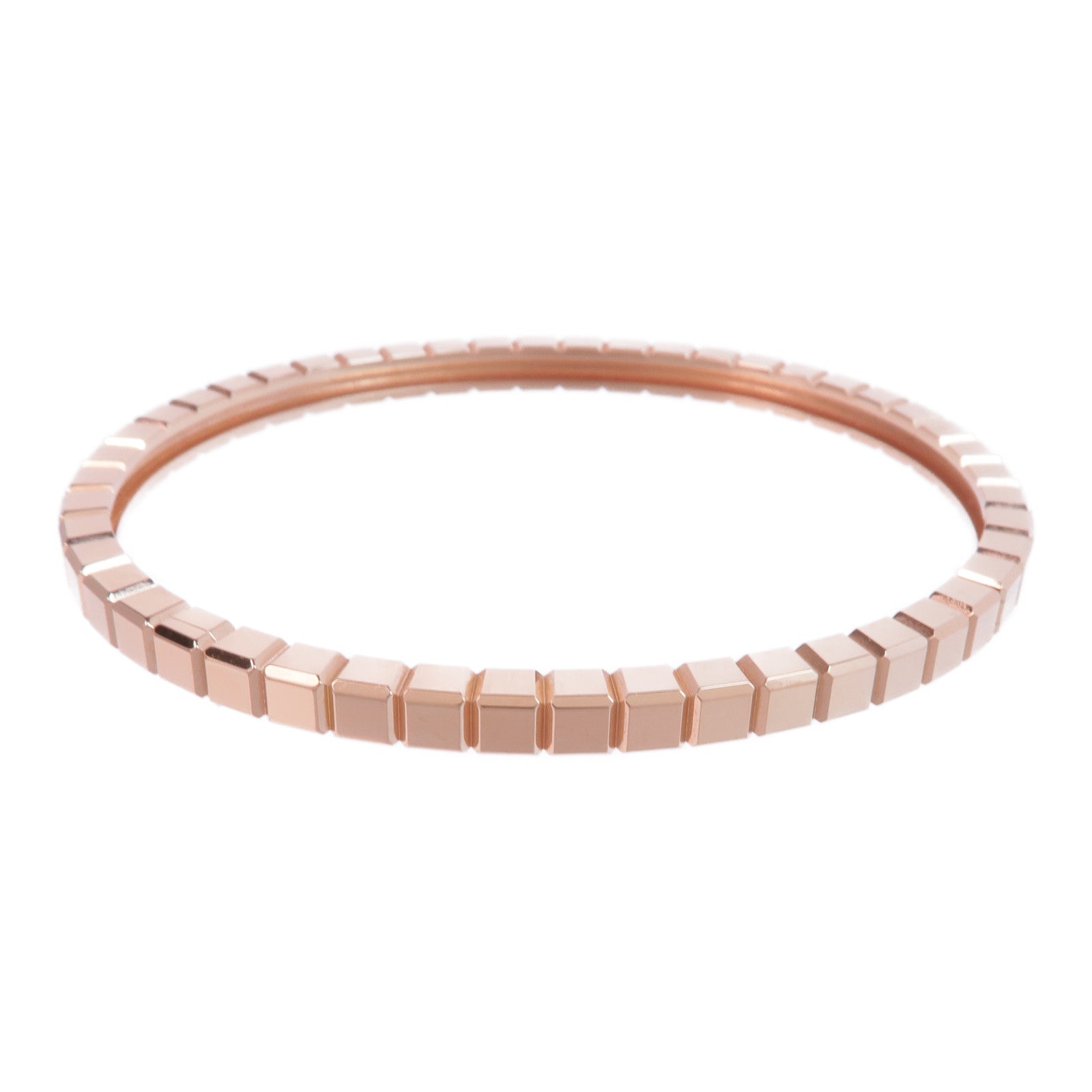 Chopard 18K玫瑰金Ice Cube Pure Bangle L手鐲