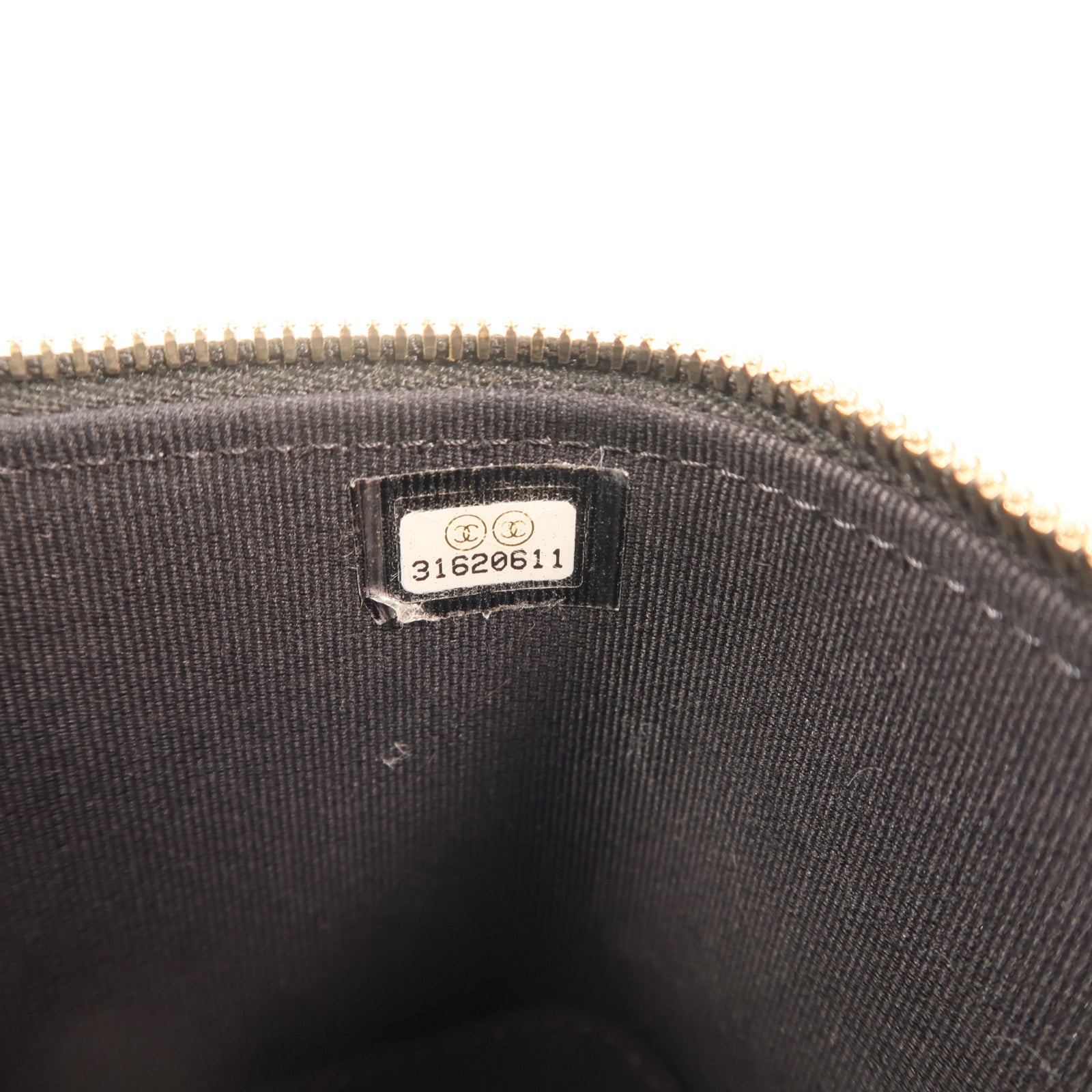 CHANEL 羊皮皮革Vanity Case金扣鏈帶手挽肩背兩用袋