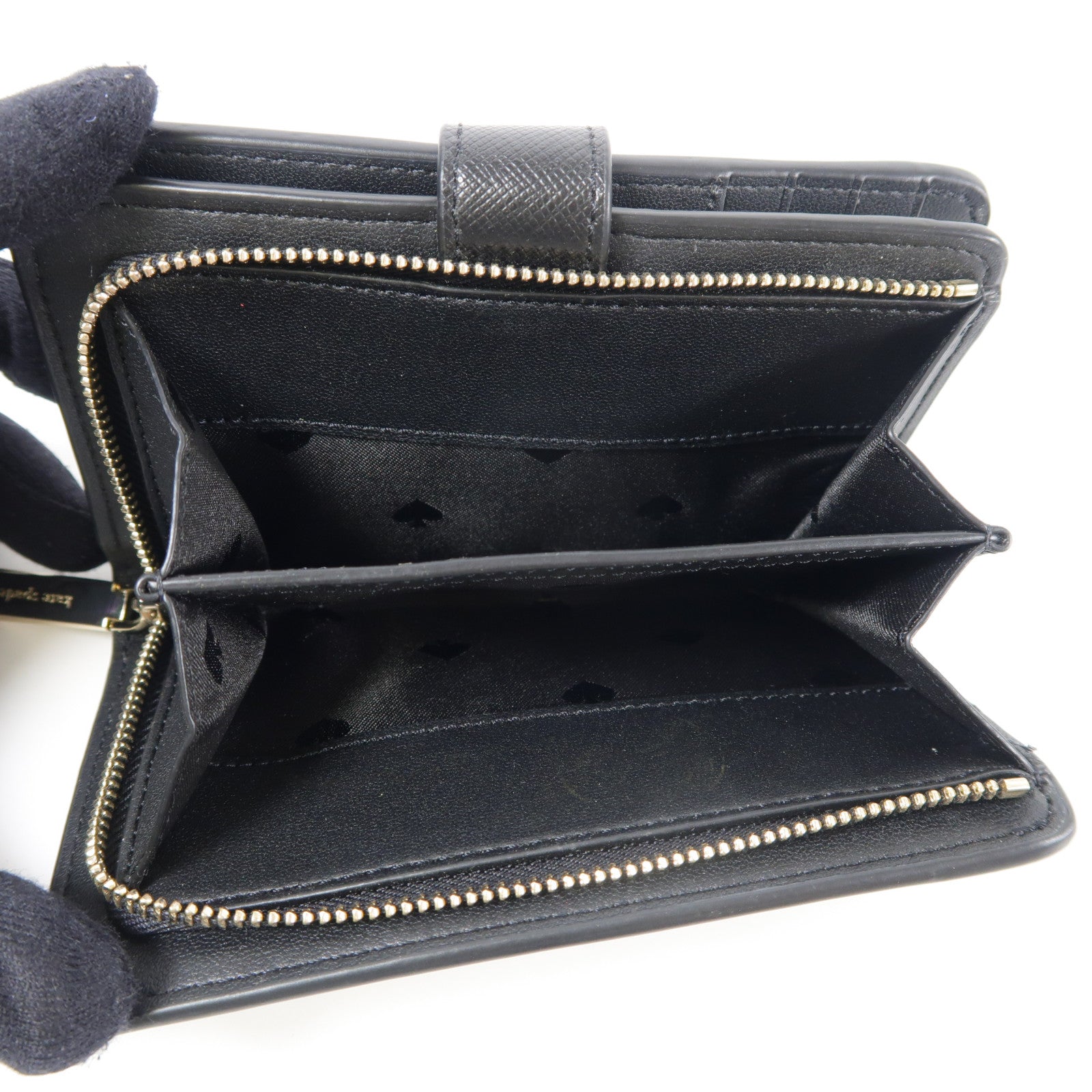 Kate Spade 牛皮皮革Wallet金扣錢包