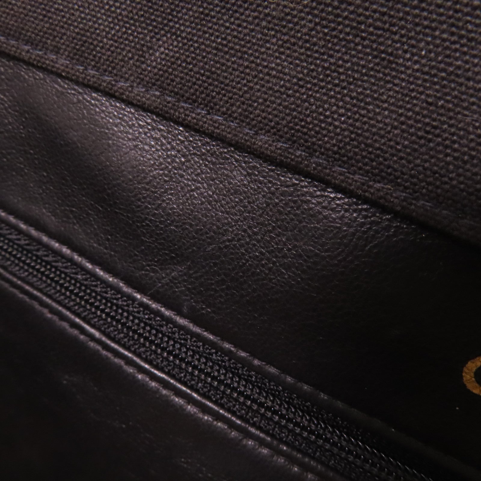 CHANEL 帆布Tote Bag金扣肩背袋