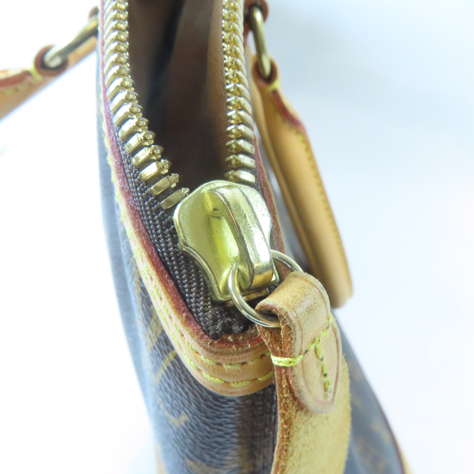 LOUIS VUITTON 【激減優惠】Monogram Lockit Horizontal金扣肩背袋啡色