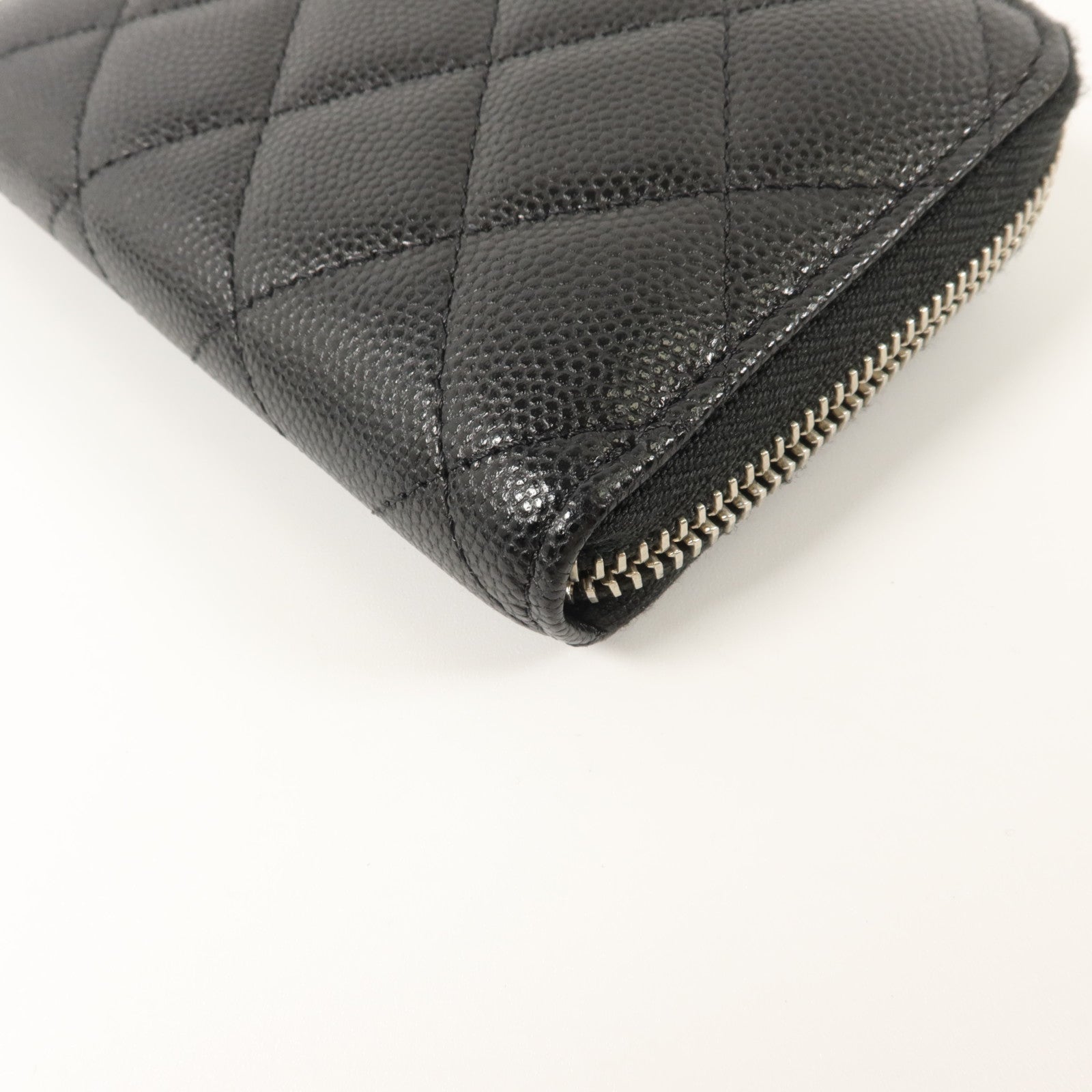 CHANEL 牛皮皮革Zipped Coin Card Holder錢包