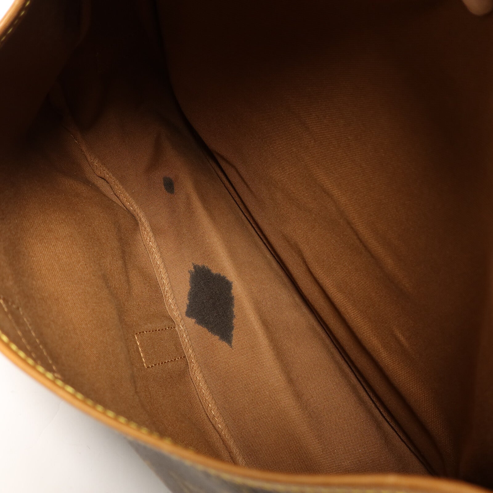 LOUIS VUITTON Monogram Saumur 35金扣肩背袋