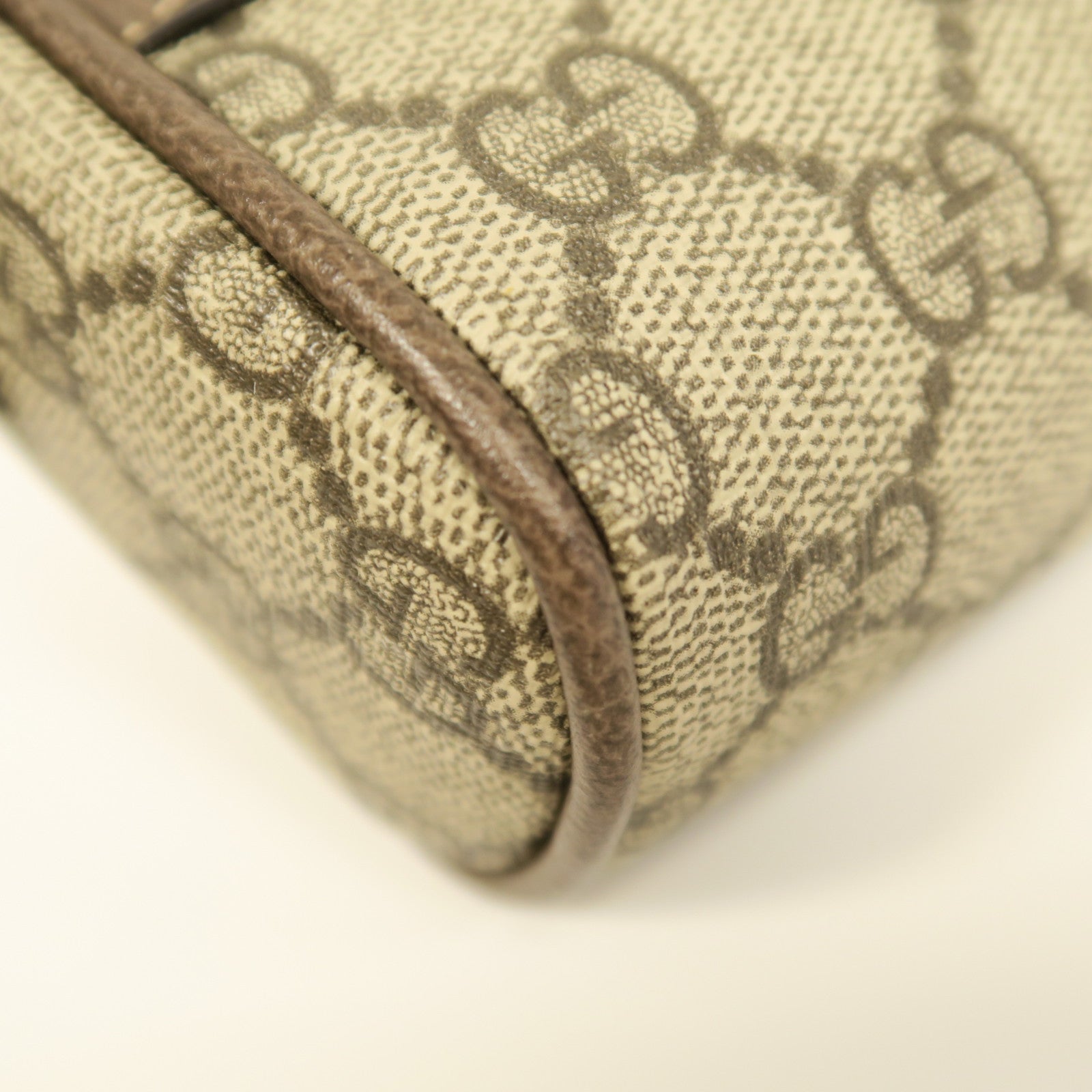 GUCCI 【激減優惠】塗層帆布Waist Bag金扣腰包啡色