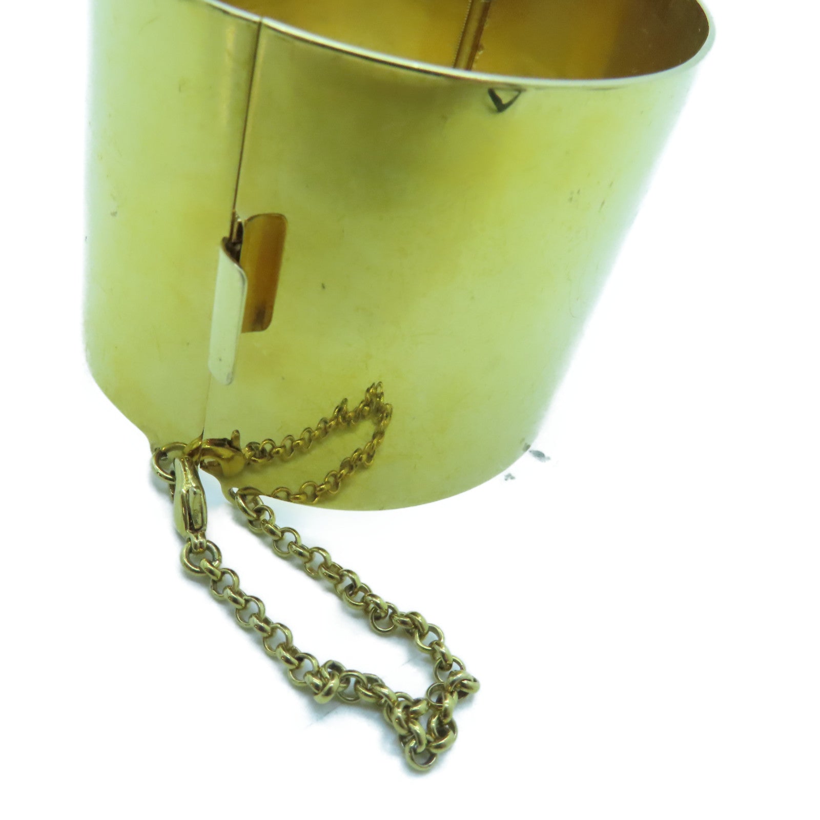 CELINE 金屬Bangle手鐲金色
