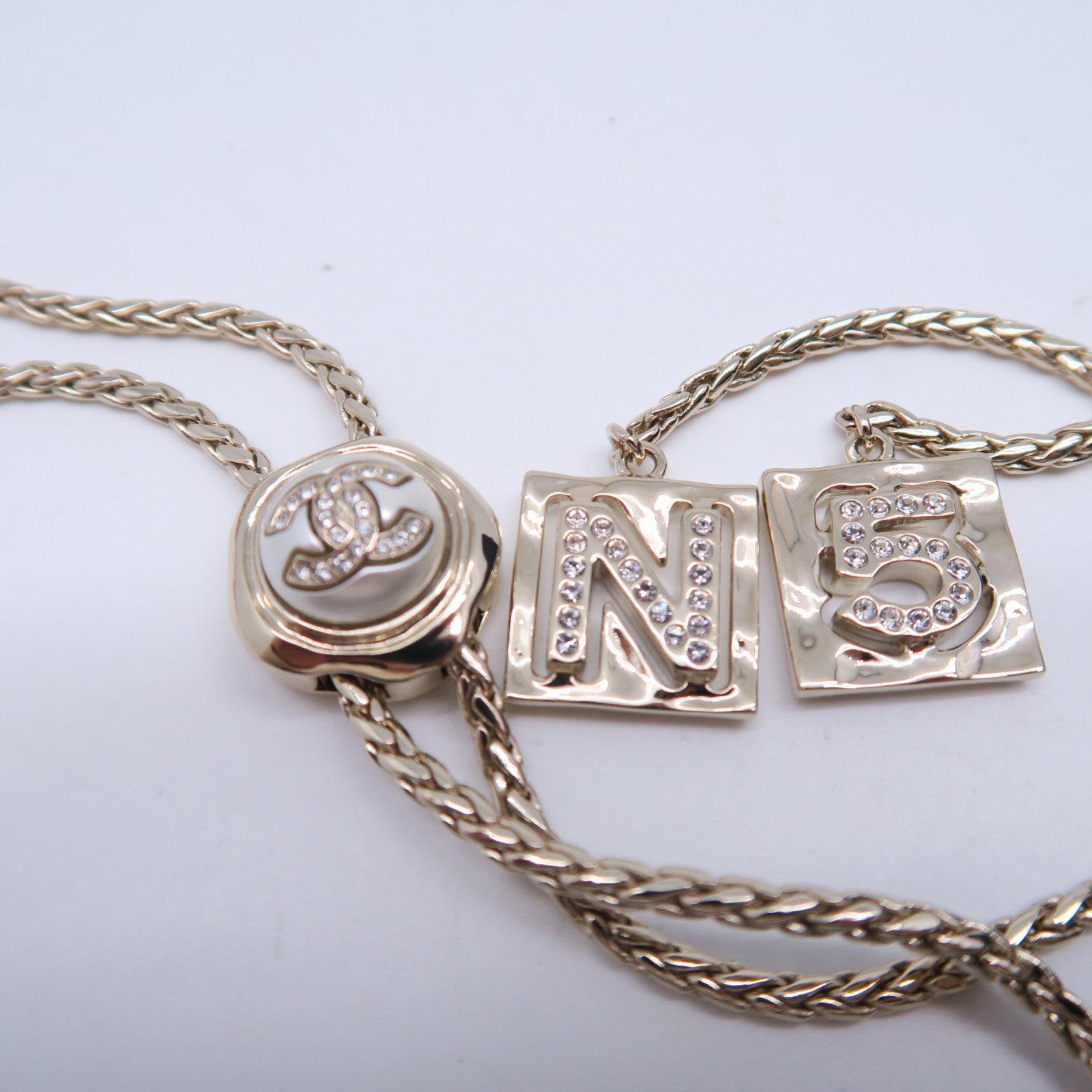 CHANEL **【激減優惠】金屬Necklace項鍊金色