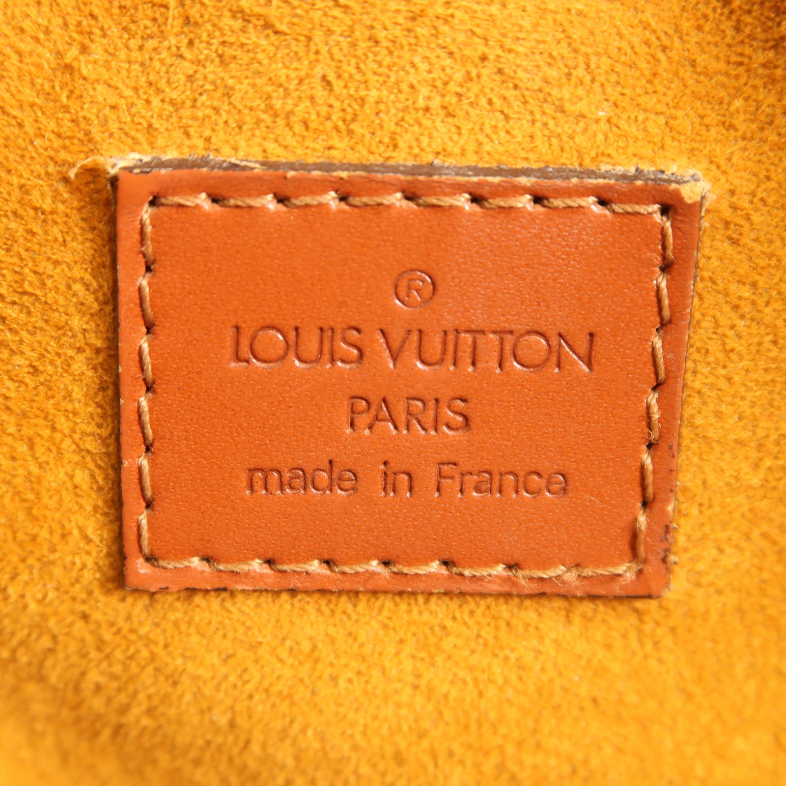 LOUIS VUITTON Epi Sablon金扣手挽袋