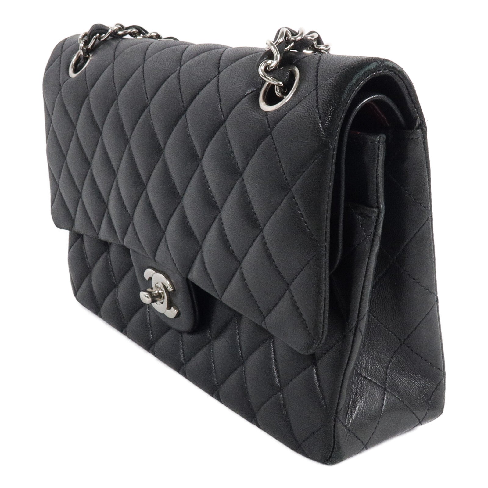 CHANEL 羊皮皮革Classic 25鏈帶肩背袋