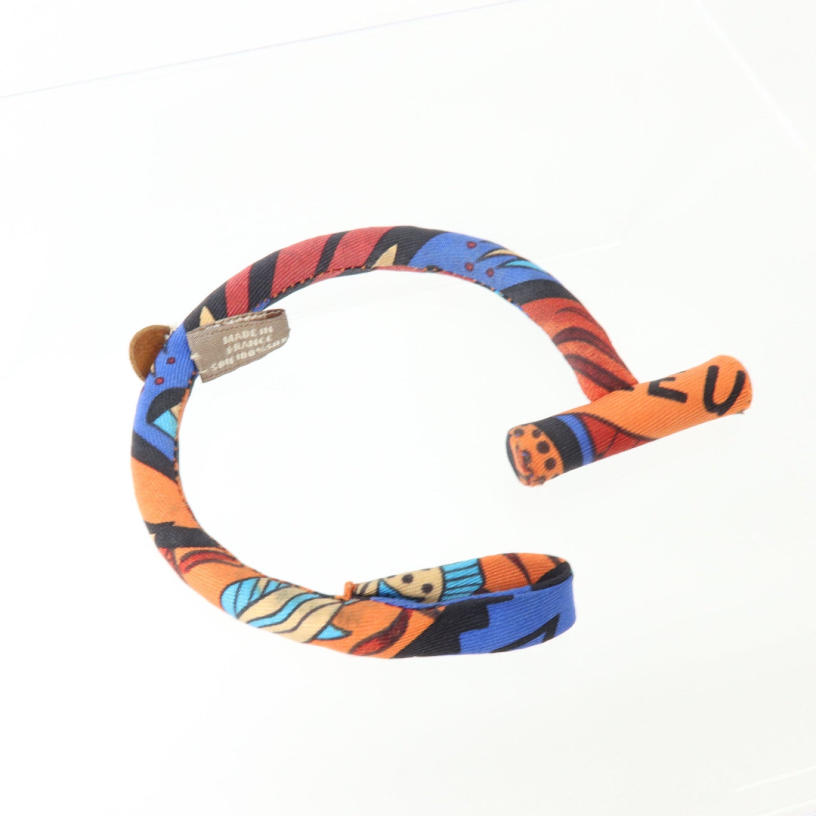 HERMES 絲質Petit H Silk Bracelet手鏈
