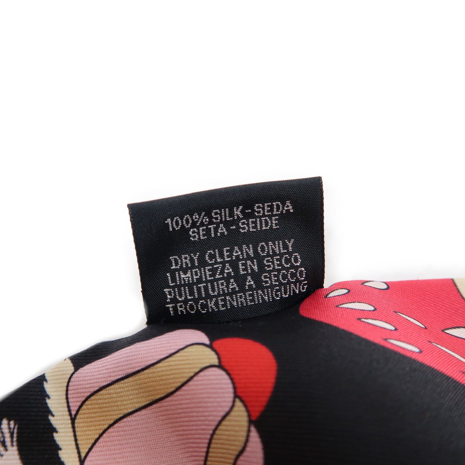 HERMES 【激減優惠】絲質Twilly Scarf絲巾黑色