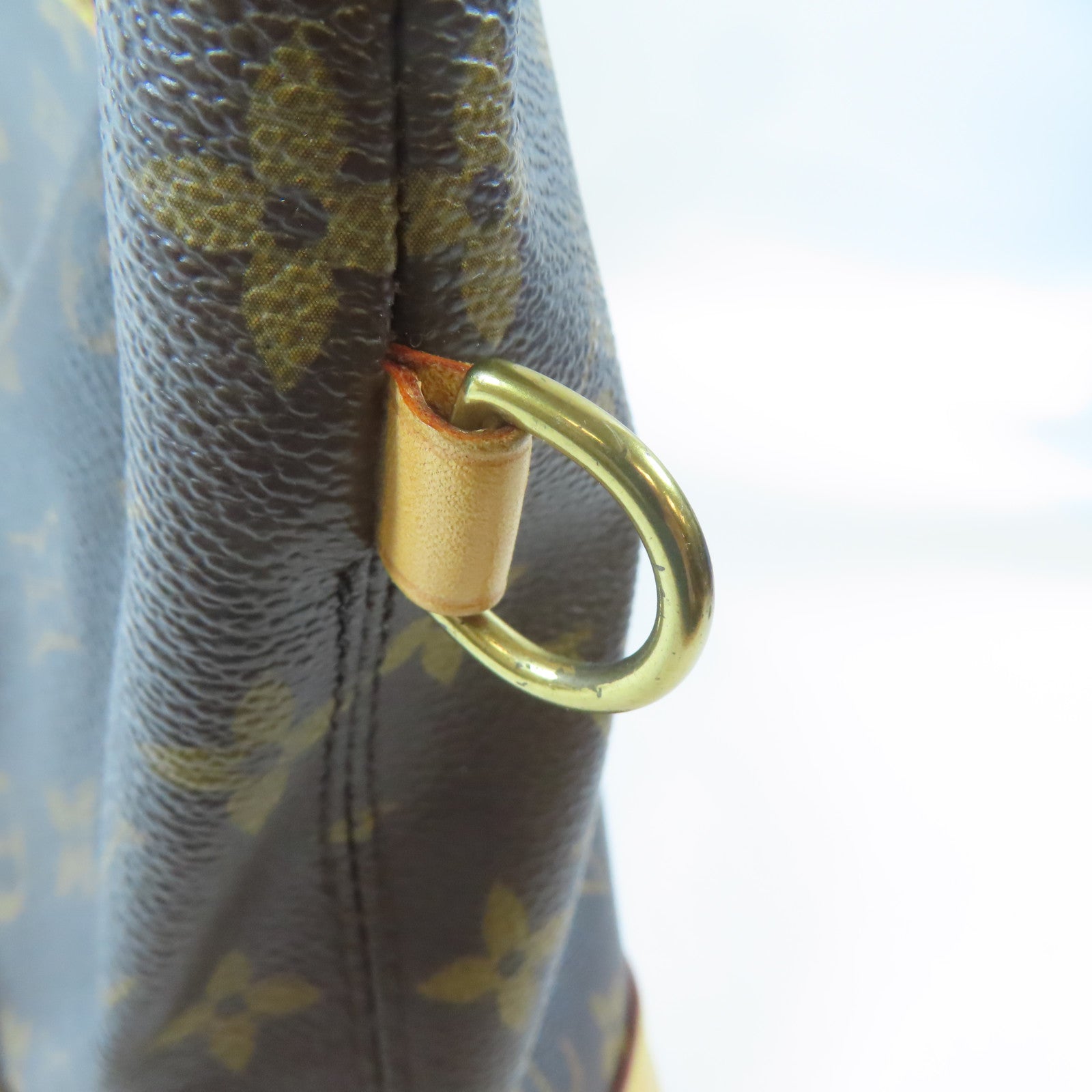 LOUIS VUITTON 【激減優惠】Monogram Lockit Horizontal金扣肩背袋啡色