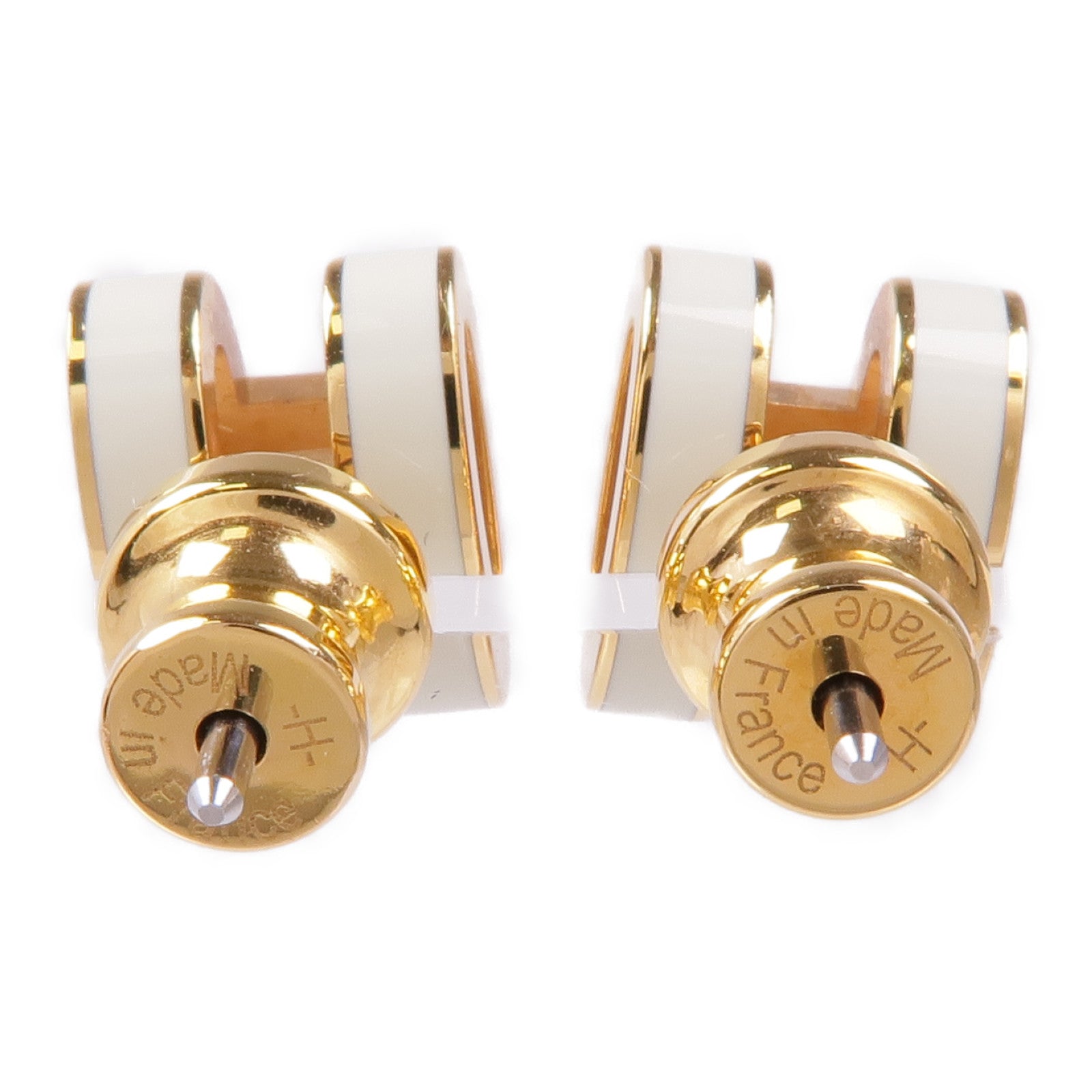 HERMES 金屬Mini Pop H Earrings耳環