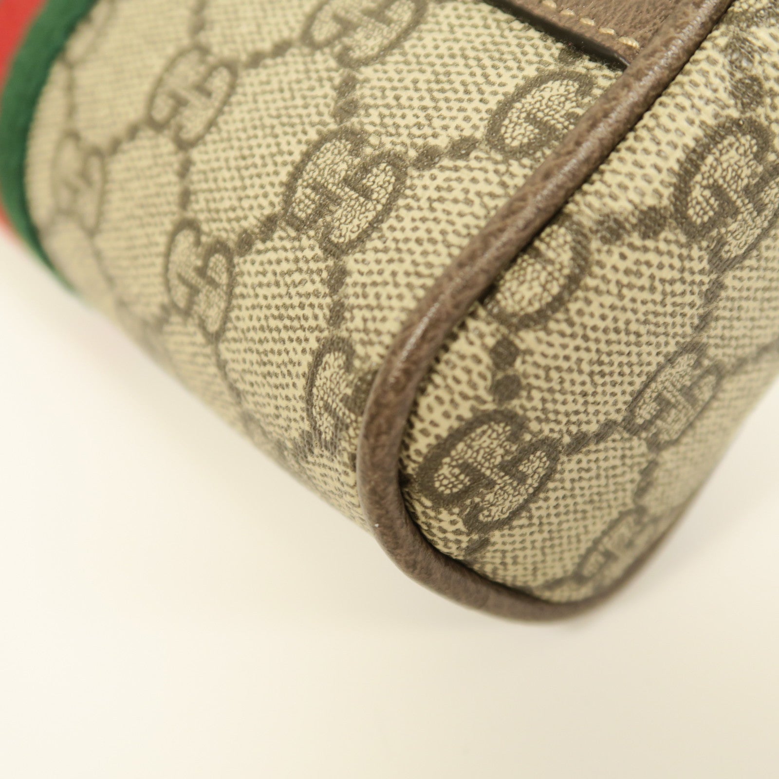 GUCCI 【激減優惠】塗層帆布Waist Bag金扣腰包啡色
