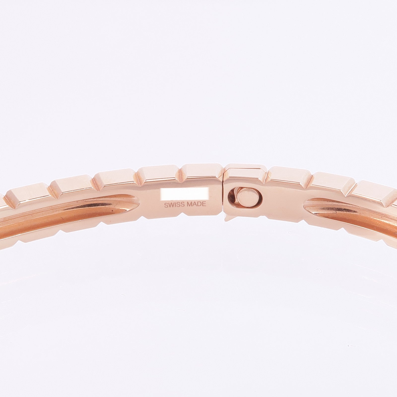 Chopard 18K玫瑰金Ice Cube Pure Bangle L手鐲