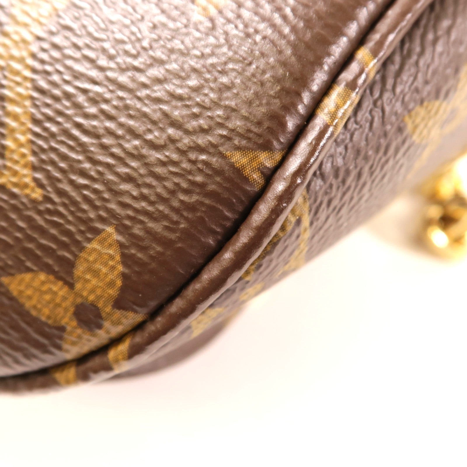 LOUIS VUITTON LV GHW Mini Bumbag Shoulder Bag M82335 Monogram Brown