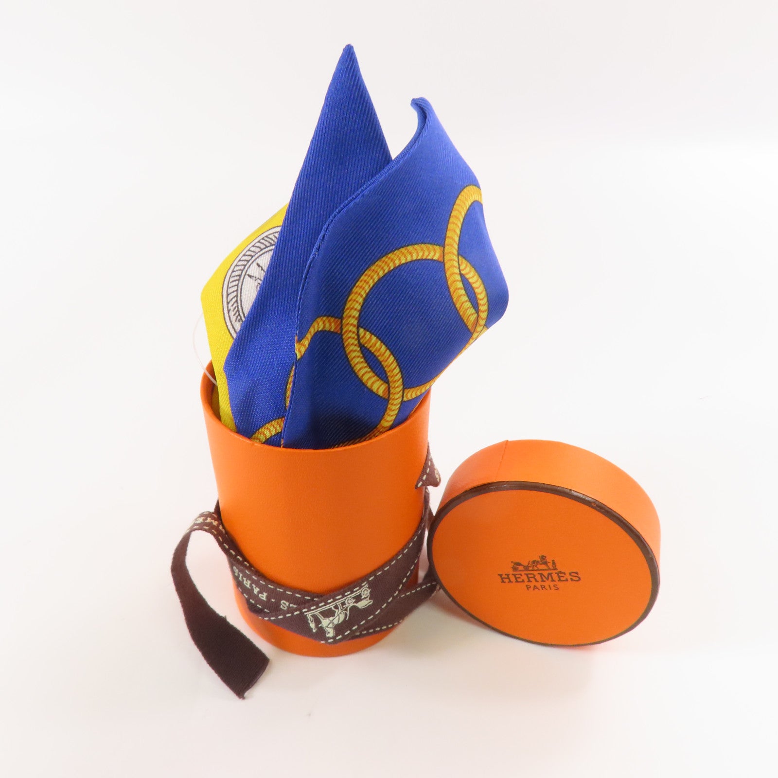 HERMES 絲質Twilly絲巾