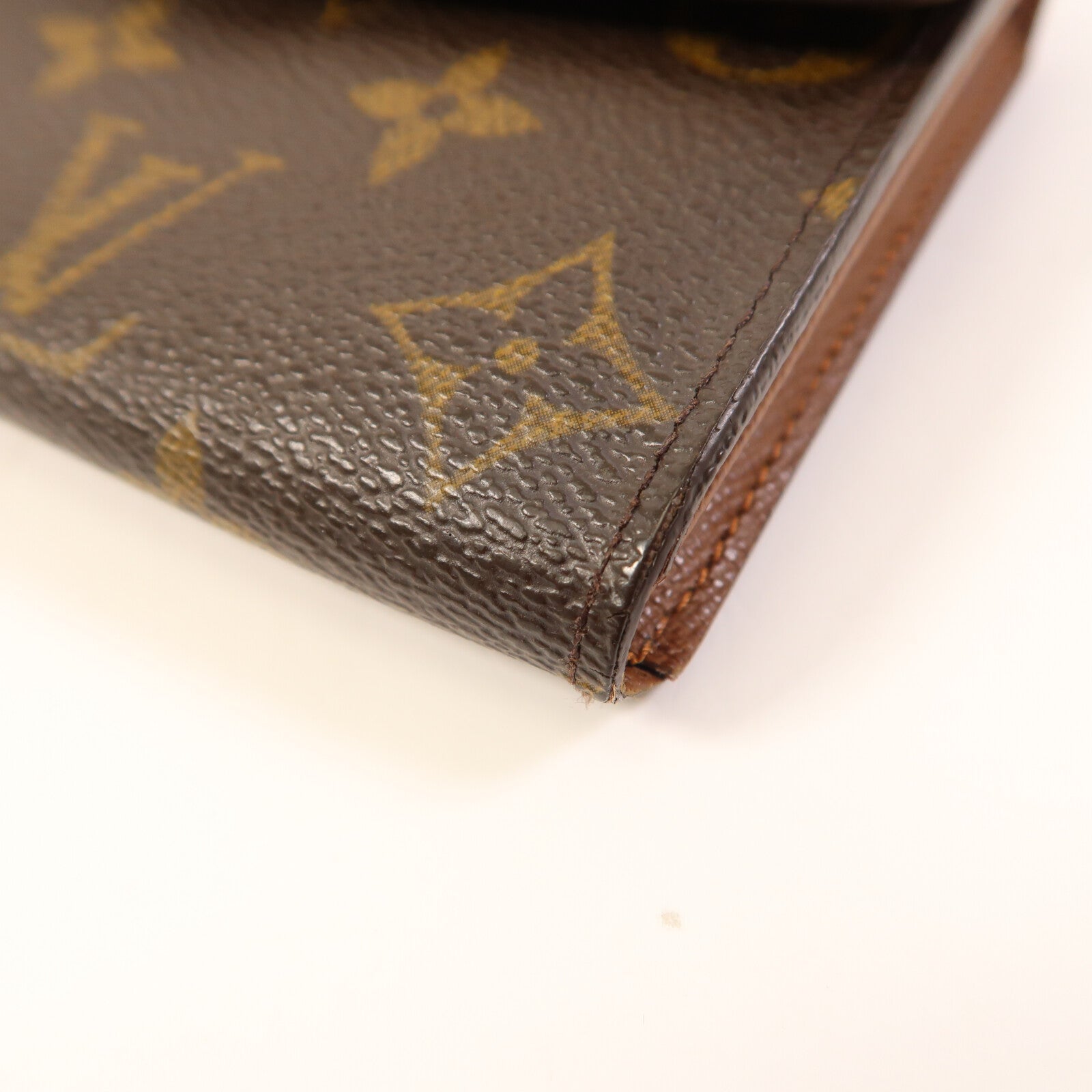 LOUIS VUITTON Monogram Long Wallet金扣長錢包