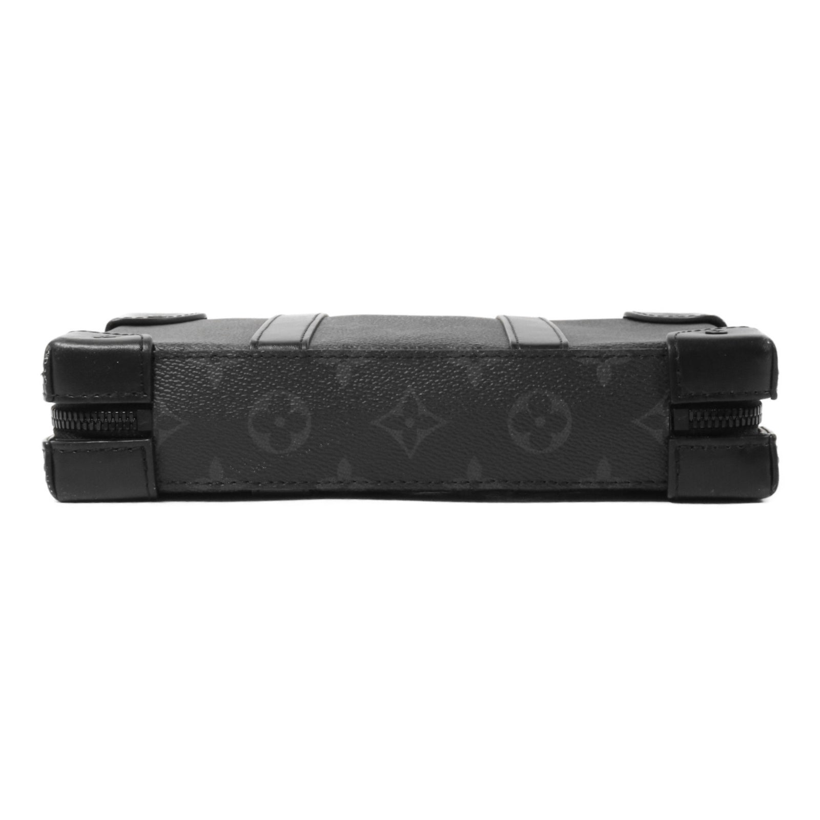 LOUIS VUITTON Monogram Eclipse Soft Trunk Wallet肩背袋
