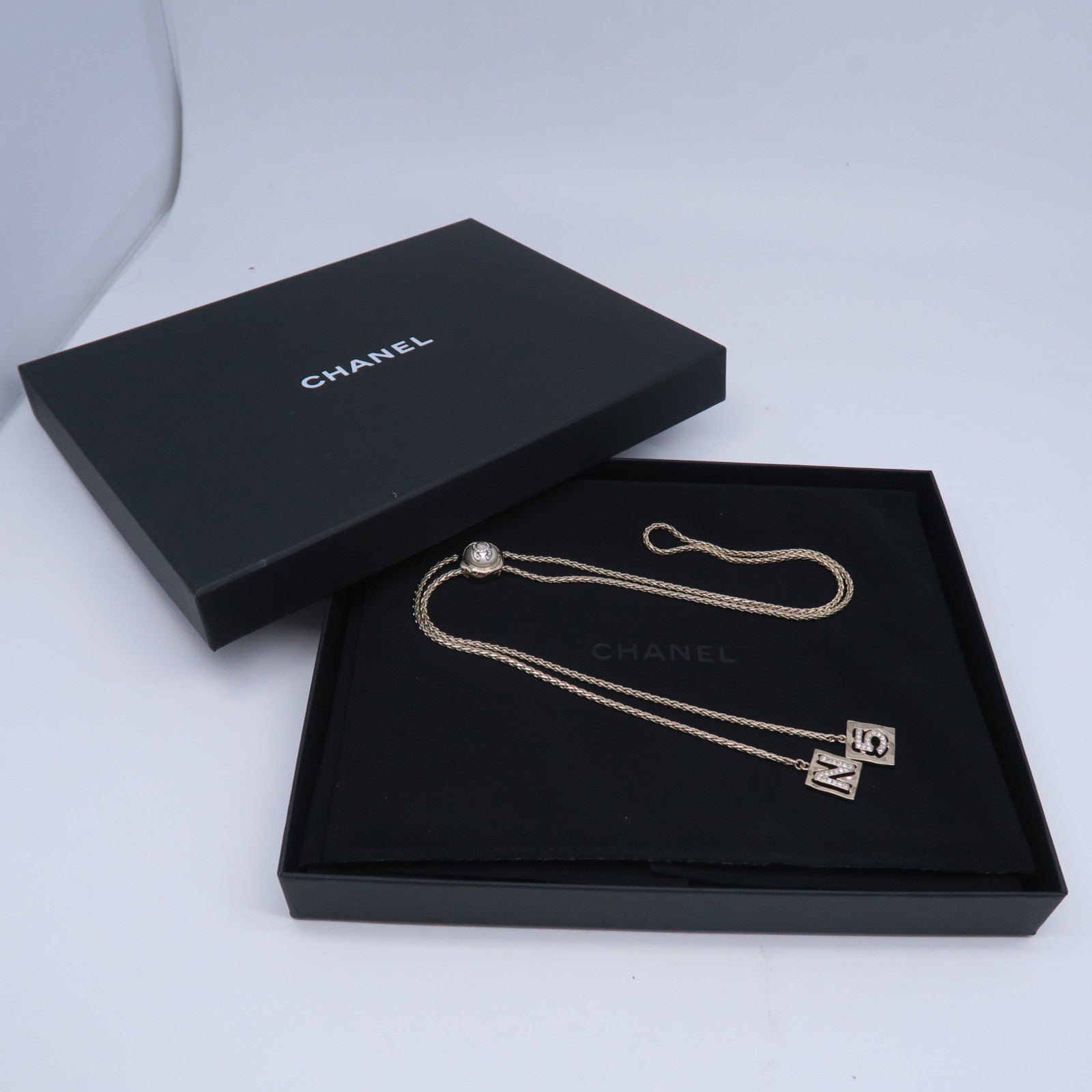 CHANEL **【激減優惠】金屬Necklace項鍊金色
