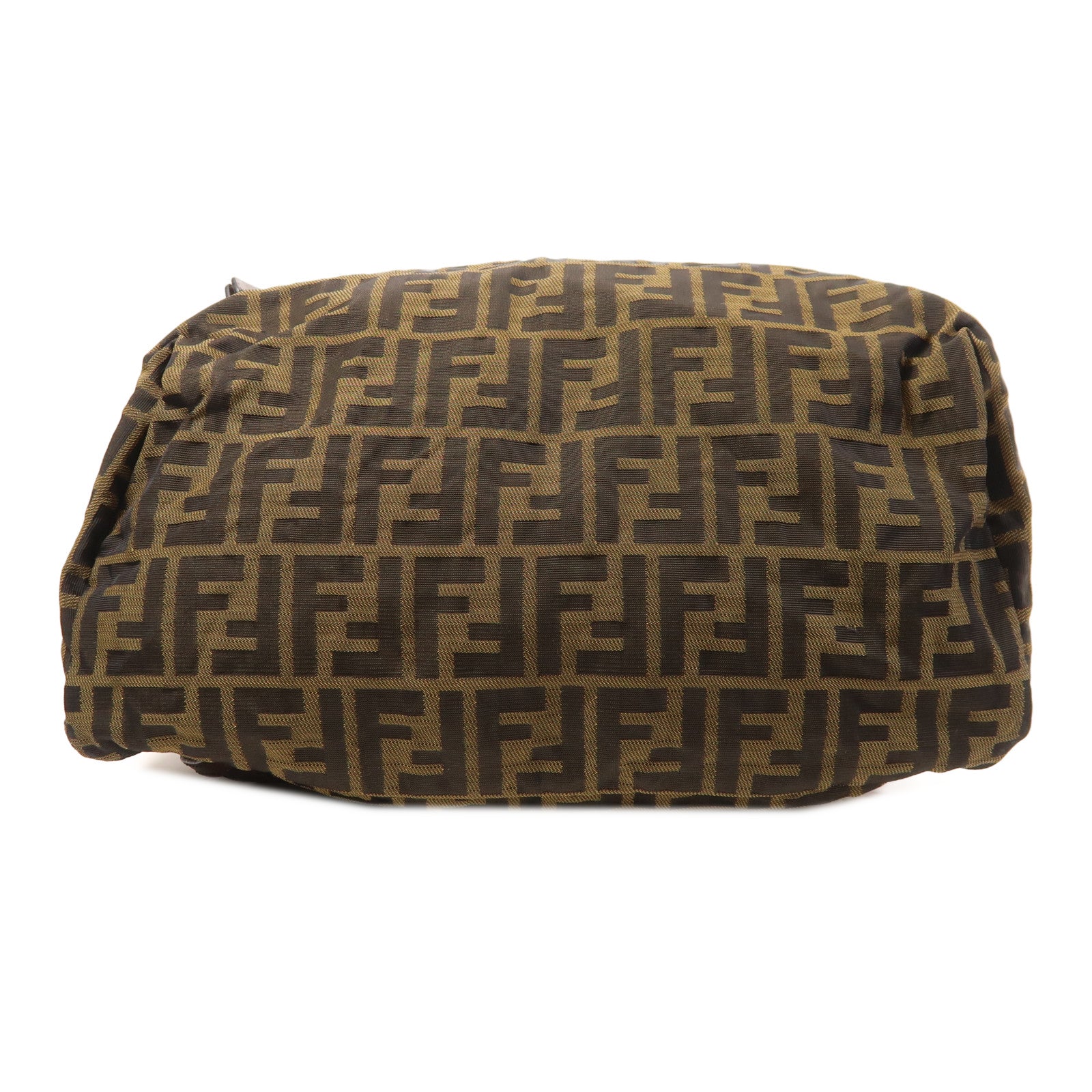 FENDI 帆布Backpack銀扣背包