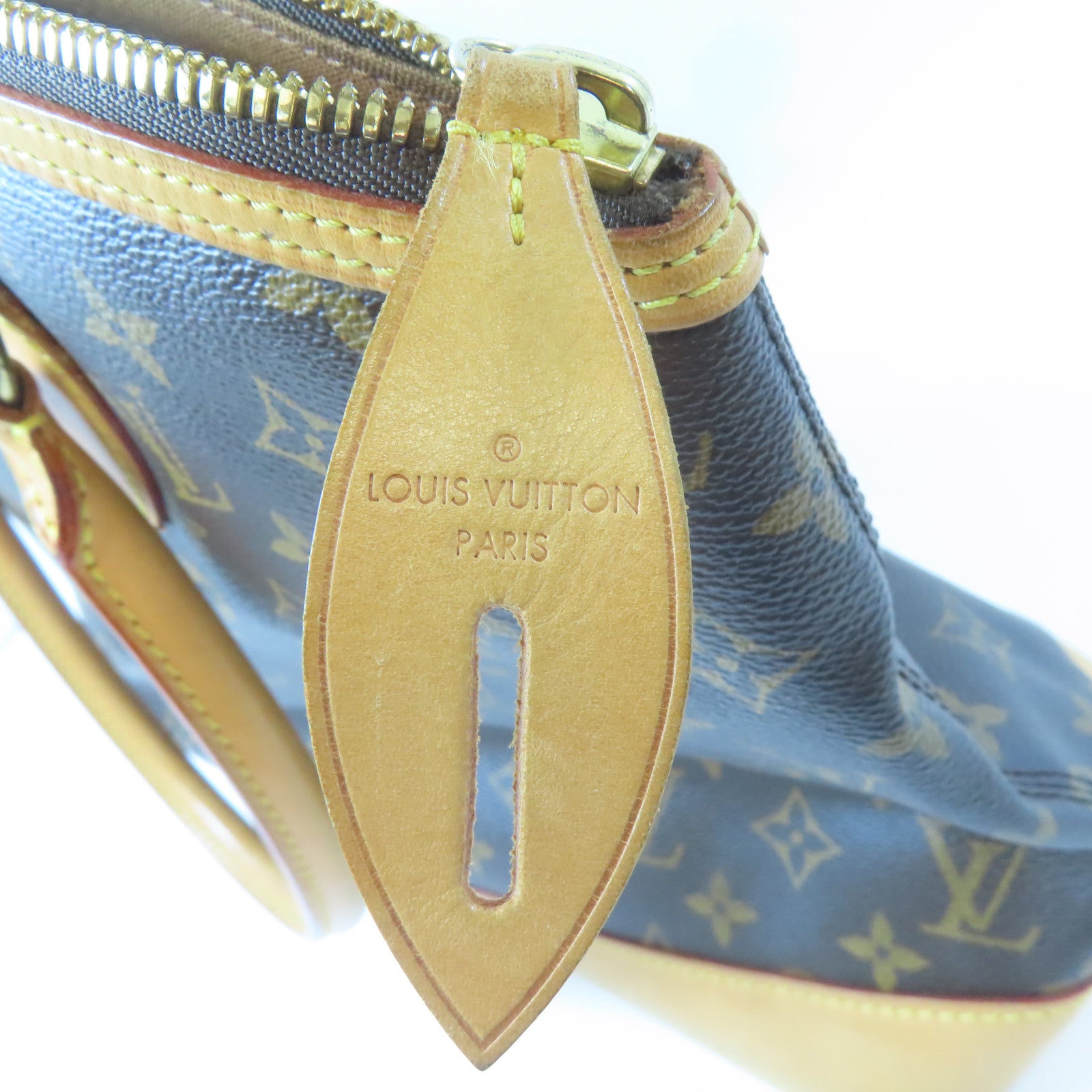 LOUIS VUITTON 【激減優惠】Monogram Lockit Horizontal金扣肩背袋啡色