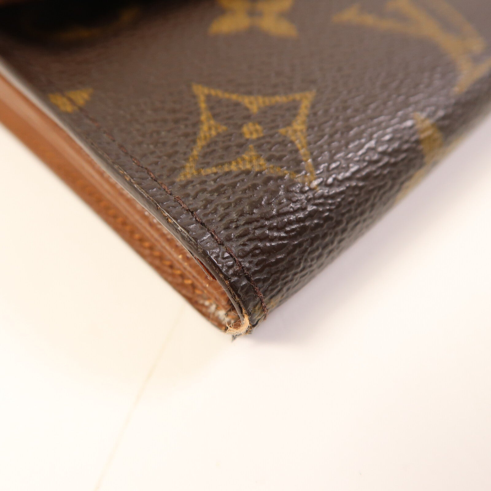 LOUIS VUITTON Monogram Long Wallet金扣長錢包